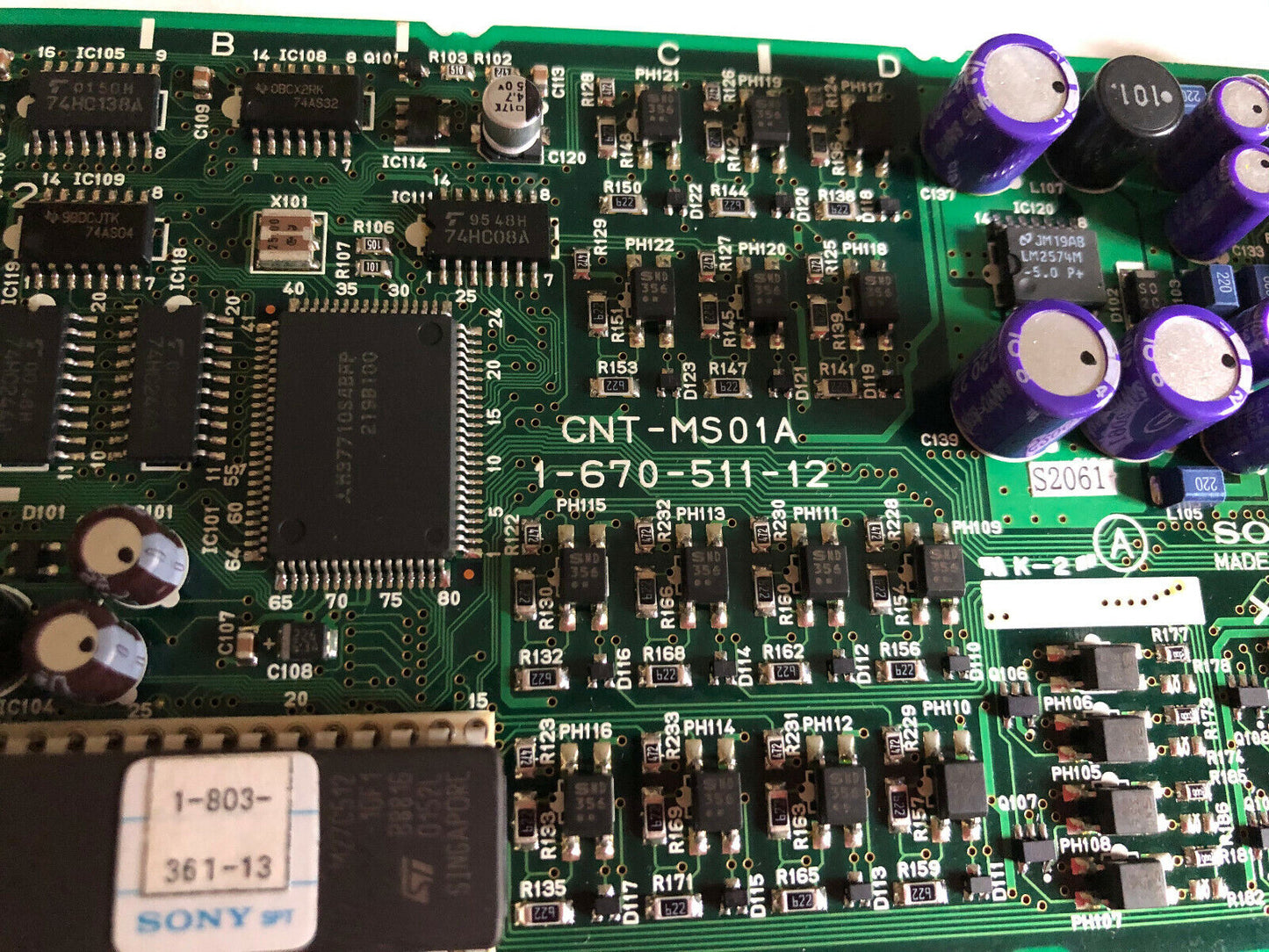 New Sony Lz60-P1 Expansion Unit, Ep-Gw Pcb Card,Cnt-Ms01a 1-670-511-12 Board,Dh