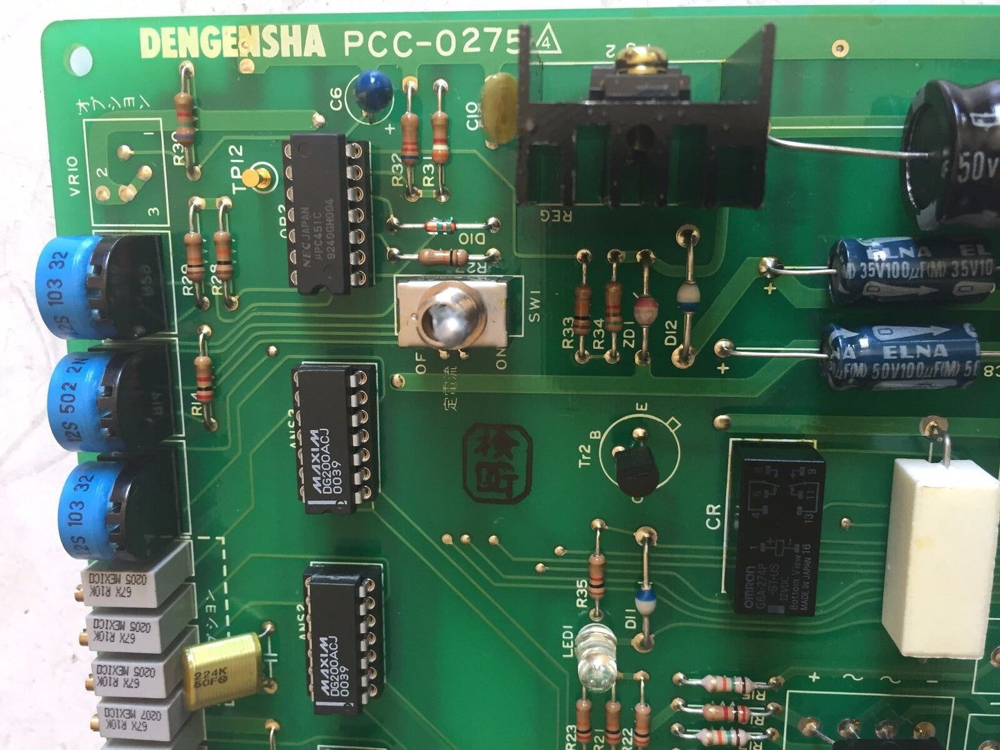 New Dengensha Pcc-0275 Pcb Circuit Board Robotics,Ax