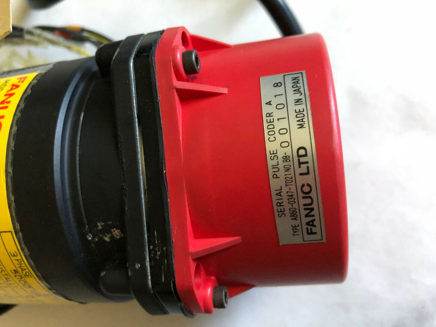 Fanuc A06b-0369-B355#0002, A06b-0369-B355,3-0F Ac Servo Motor 5000Rpm 105V,Se