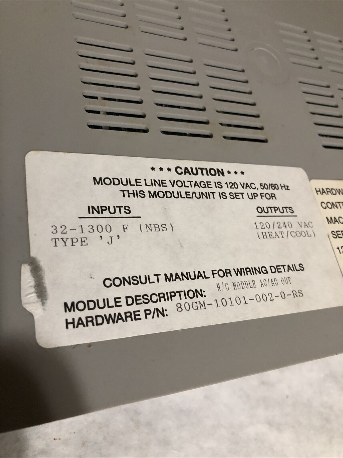 Davis-Standard 8801,80Gm-10101-002-0-Rs,81Zz-02000,Barber Colman Temperature,Bq