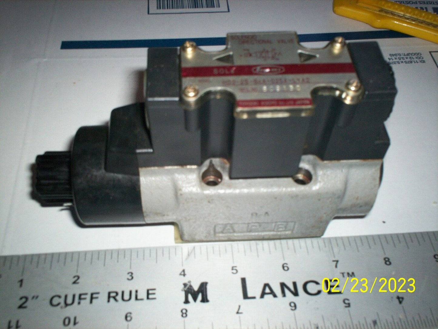 New Sola Toyo-Oki Hd3-2S-Bca-025A-Lya2 Hydraulic Solenoid Directional Valve,Et