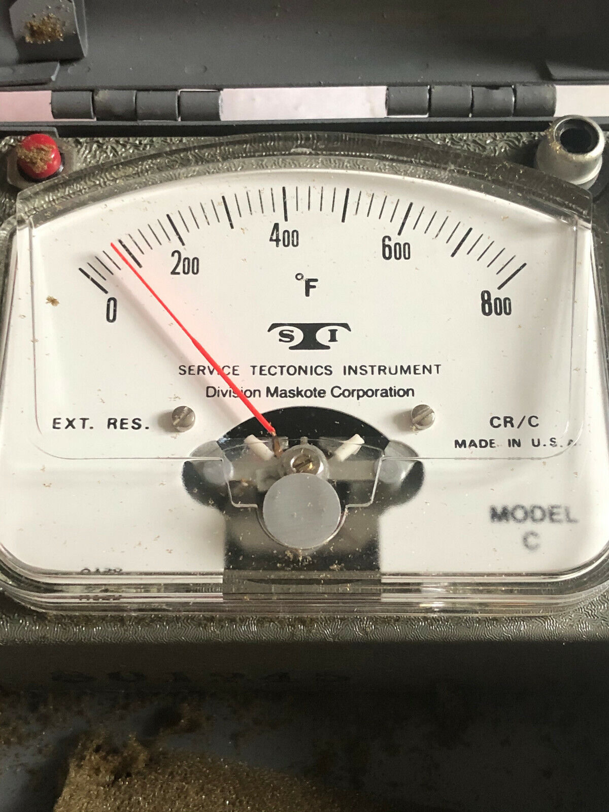 Sti C-080 Pyrometer,Service Tectonics C,0 ~ 800 *F,801245,Sti Model C Gage,Fc