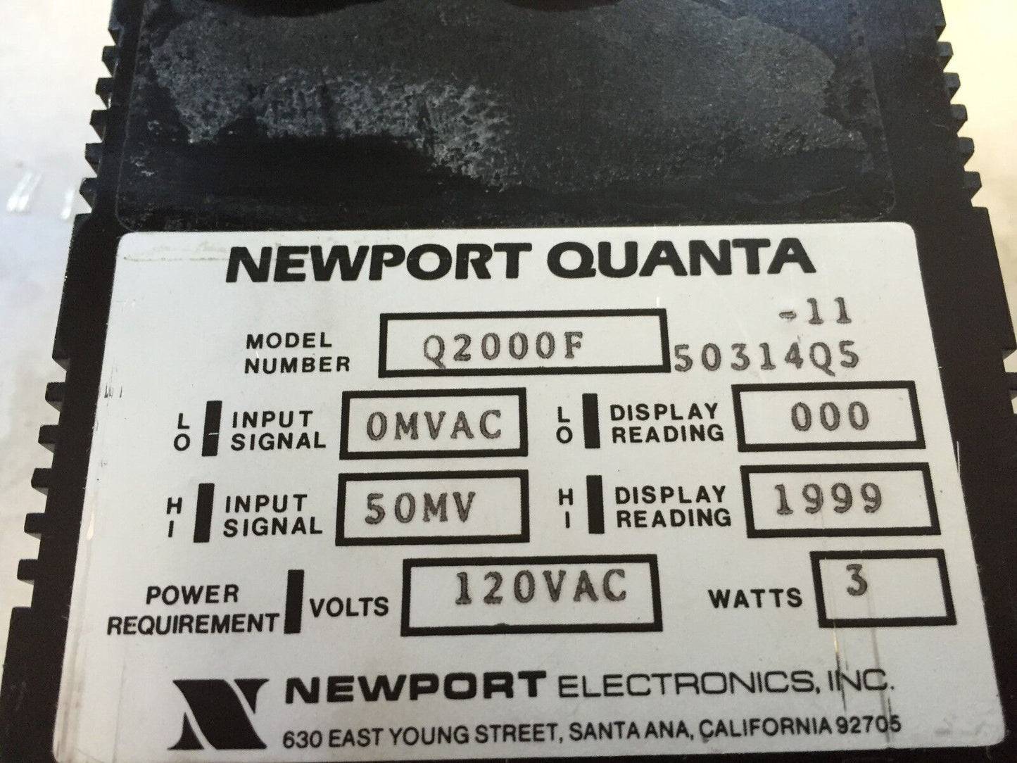 Newport Quanta Q2000f Display,Sa