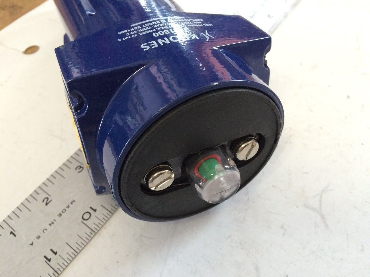 New 1/2" Npt Krones Sk1800 Pneumatic Dust Filter Housing Only Regulator,Ab
