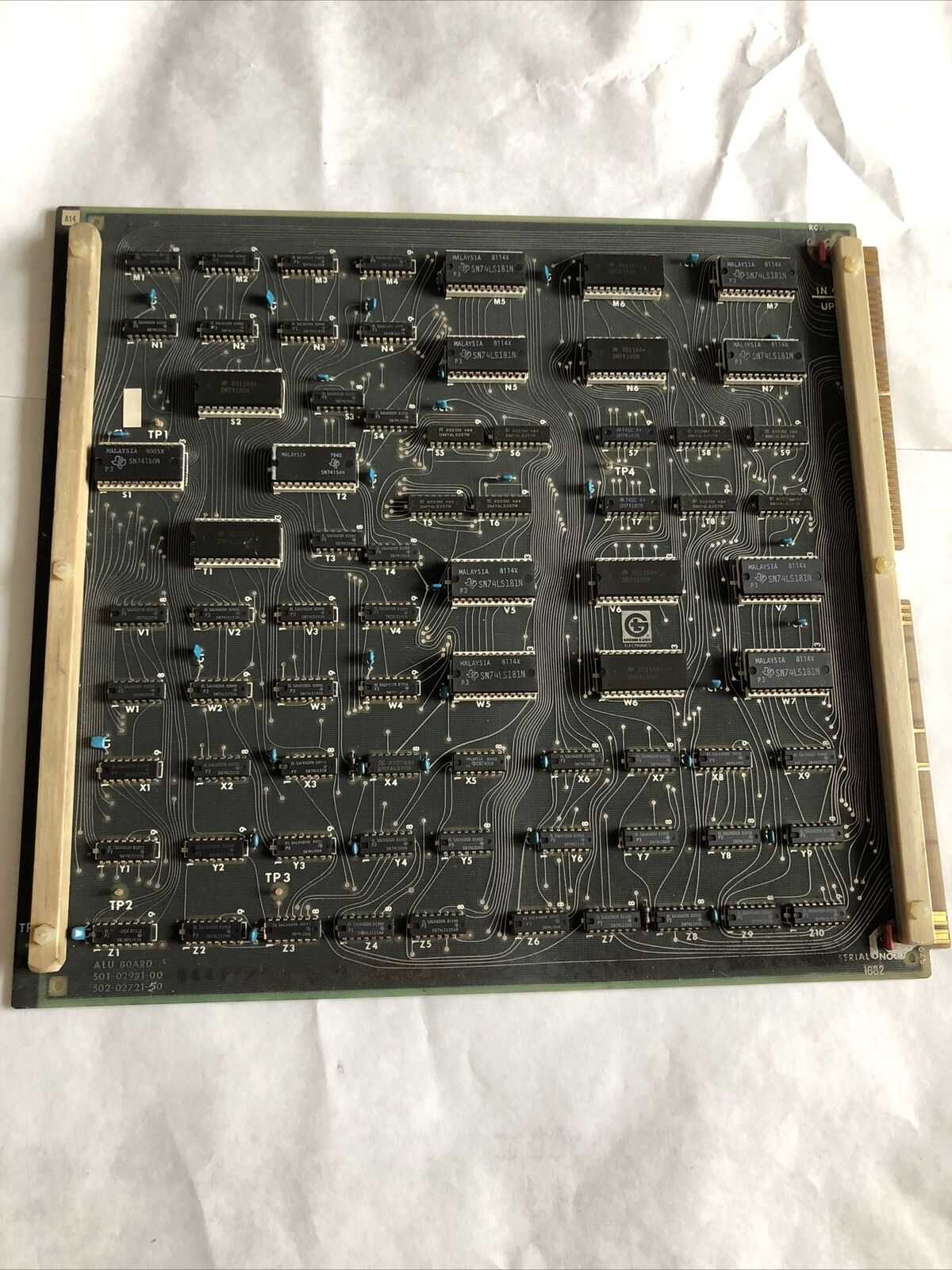 Giddings & Lewis Alu Board 501-02981-00, 502-02721-50 Circuit Board,Dj