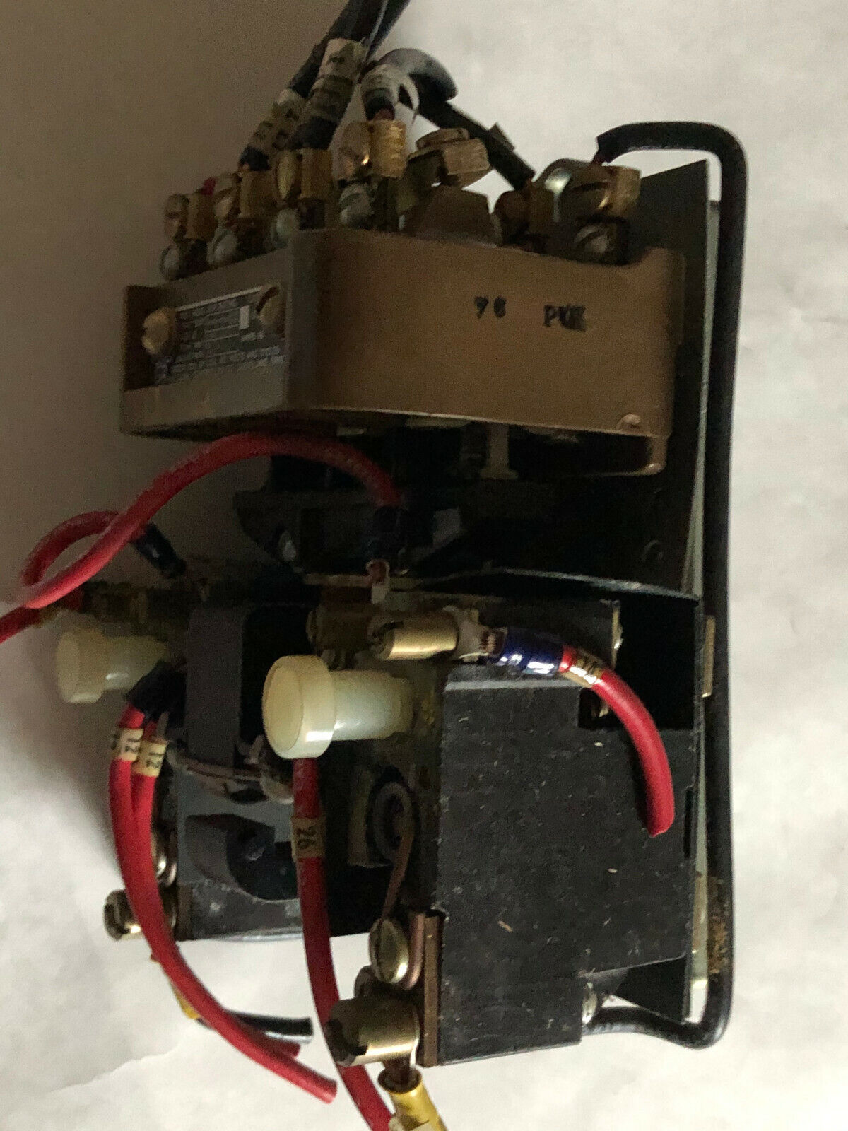 Clark 6013 13U30 Magnetic Motor Starter 120V Coil,18A, 600V Nema 0 3-Ph,Da