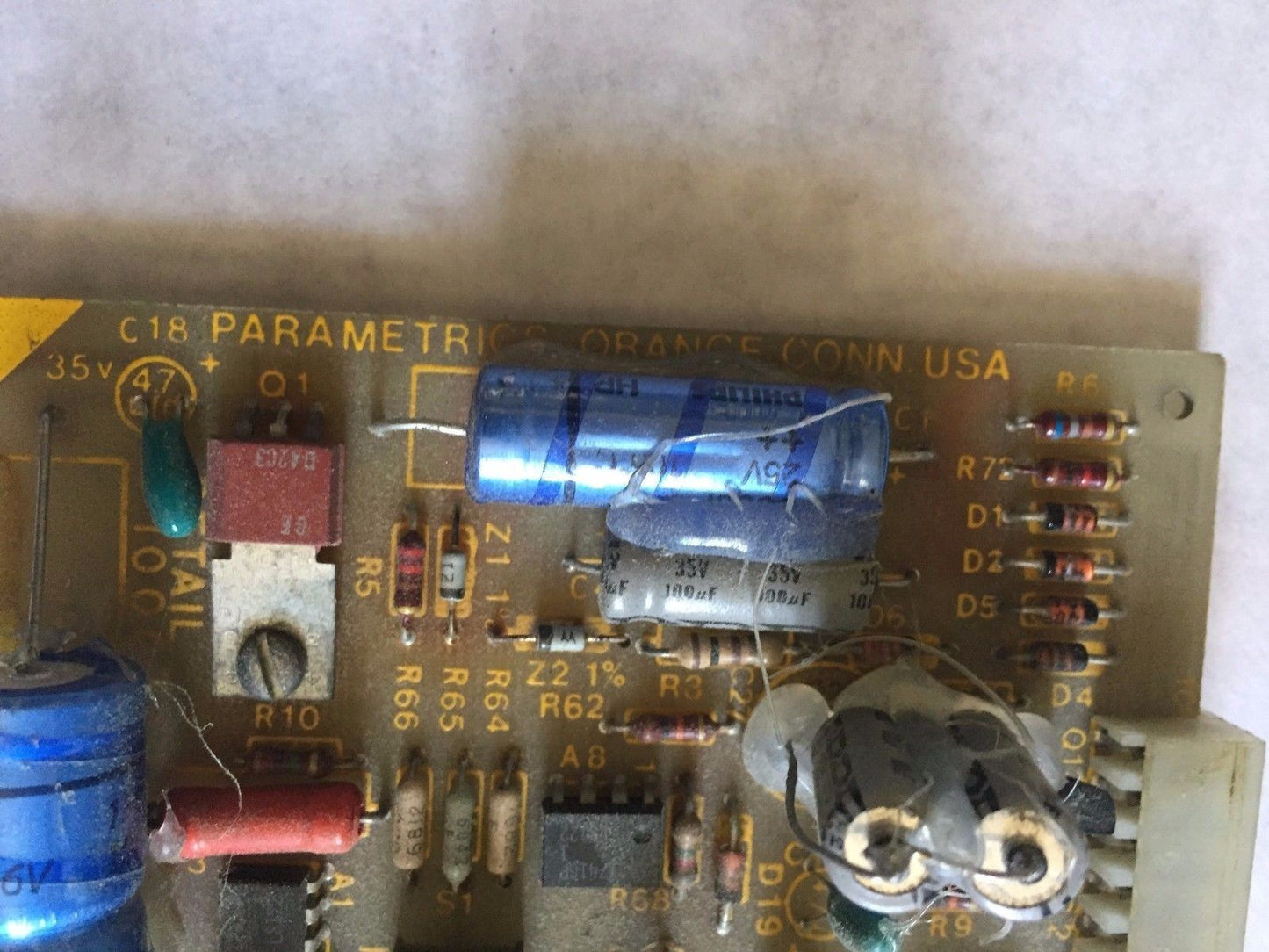 Parametrics 100162 Analog Control Module ,Bw