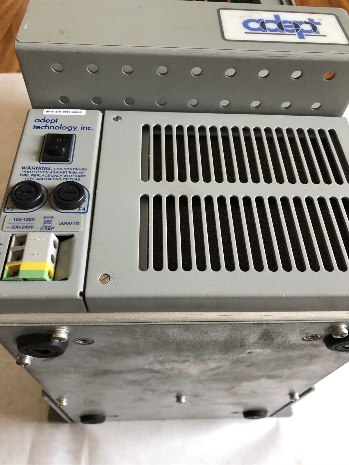 Adept Mv-8,Adept Tech 30330-12000 Rack Module 8Slot,40330-12010,Df