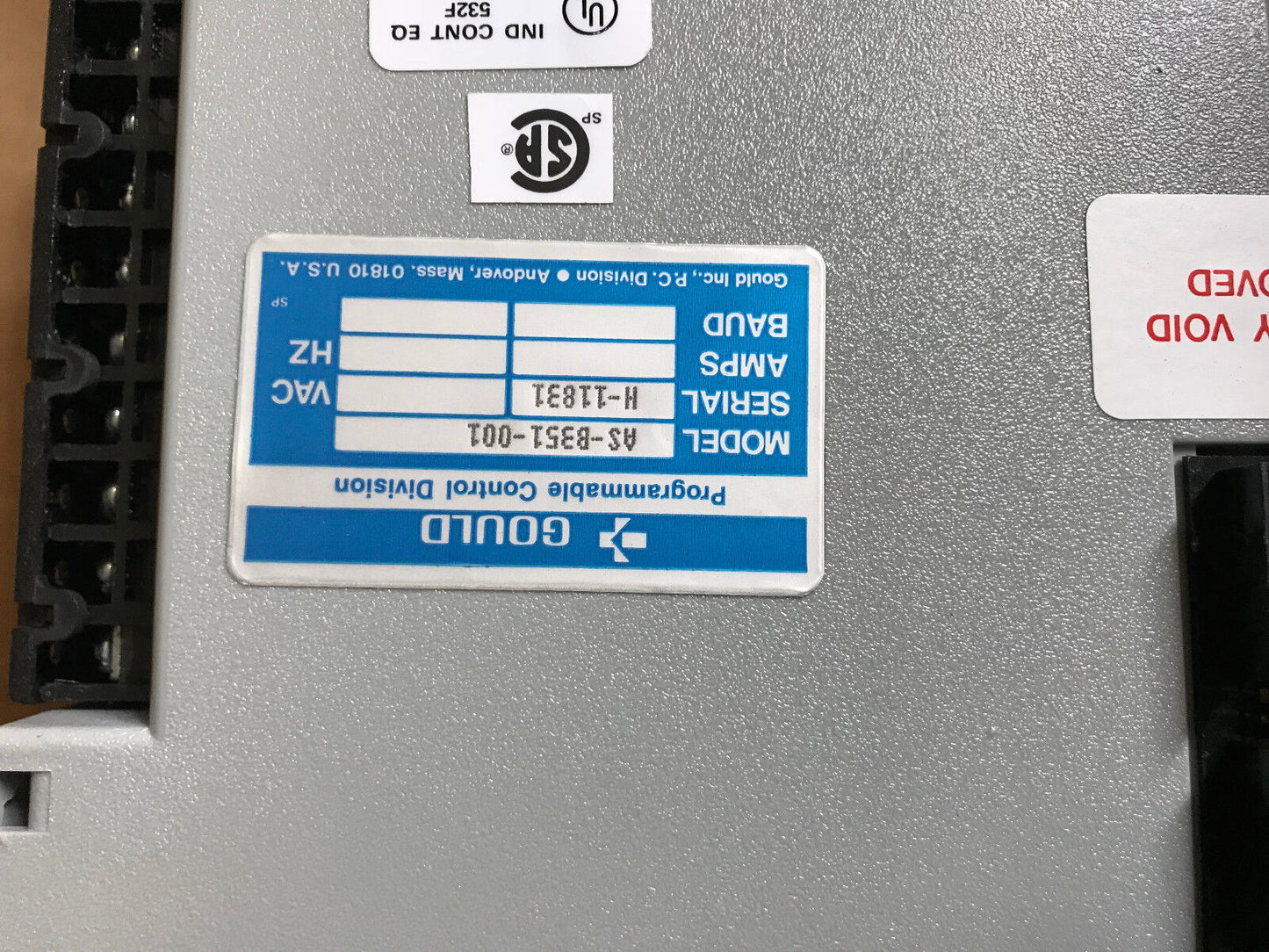 New Modicon As-B351-001,Gould B351 115 Vac,As-B351-001 Plc Module Progammable,Eo