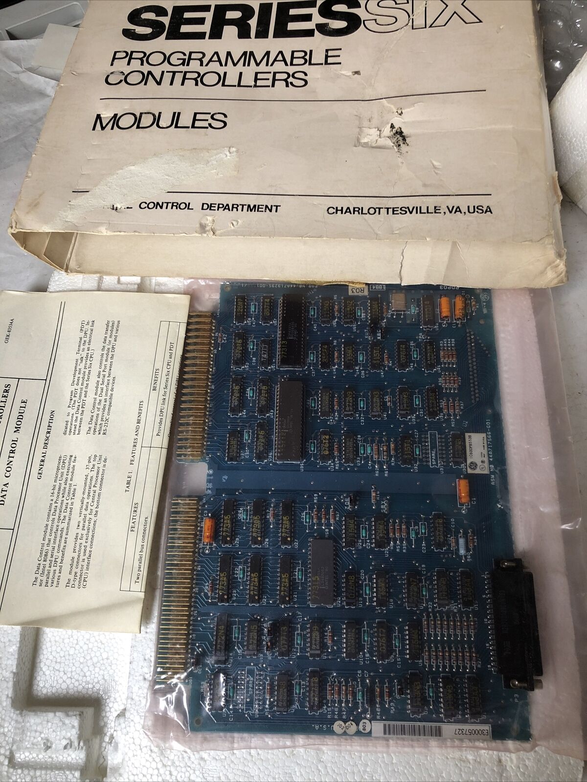 New Ge Ic600pb553b Fanuc Processor Module For Pdt Units Ic600pb553,Ic600 Pb,Fm