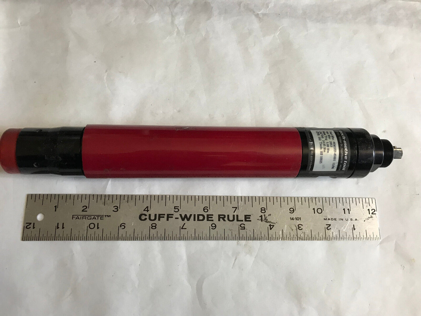 Tech-Motive 48M37p-45001,Gse Electronic Nutrunner Tool 3/8" Tech Hs 10025,Sc