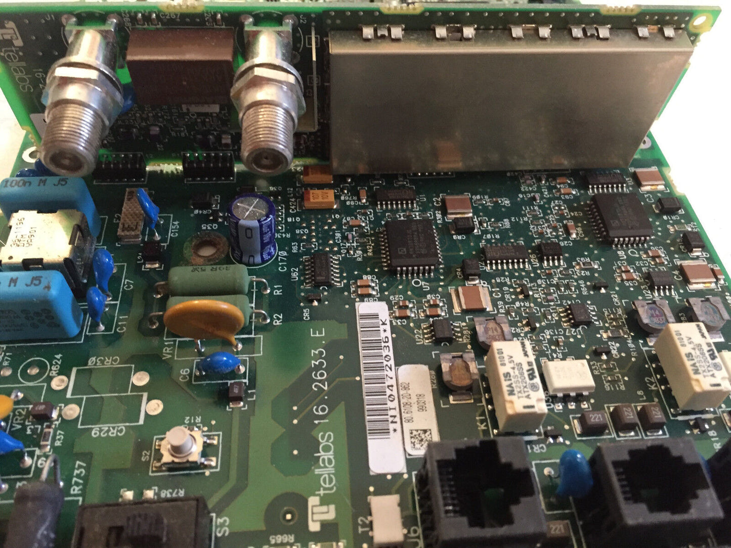 Tellabs 16.2633.E,Tellabs 16.2628.E,16-2633-E Board,16-2628-E,Cr