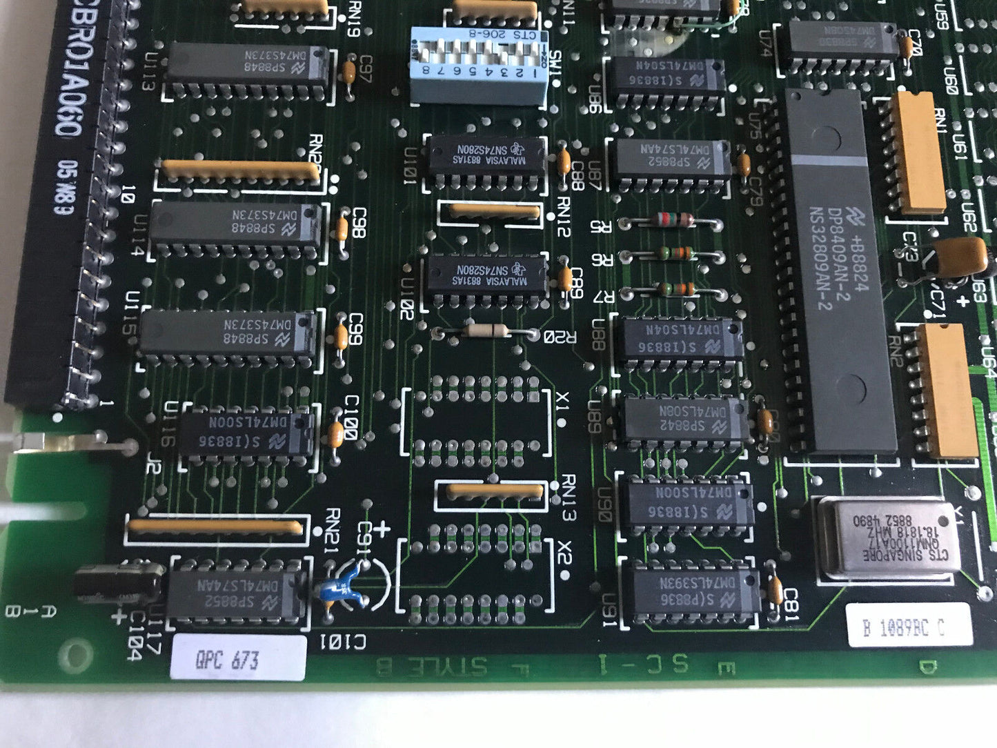 Nortel Networks Analog Message Waiting 512K Mem Errc,Qpc673b Northern Telecom,Sc