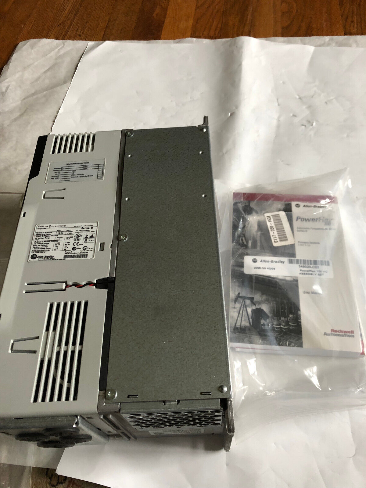 Allen Bradley 20Bd014a3atnand0 Powerflex 700 Ac Drive Unit,20B D014a3 Atnand0,An