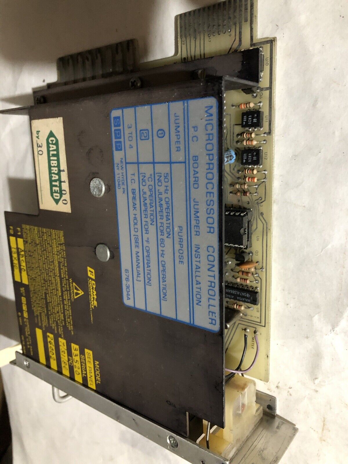 Dme Cmp10g Temperature Controller Microprocessor Controller 45109,Tn