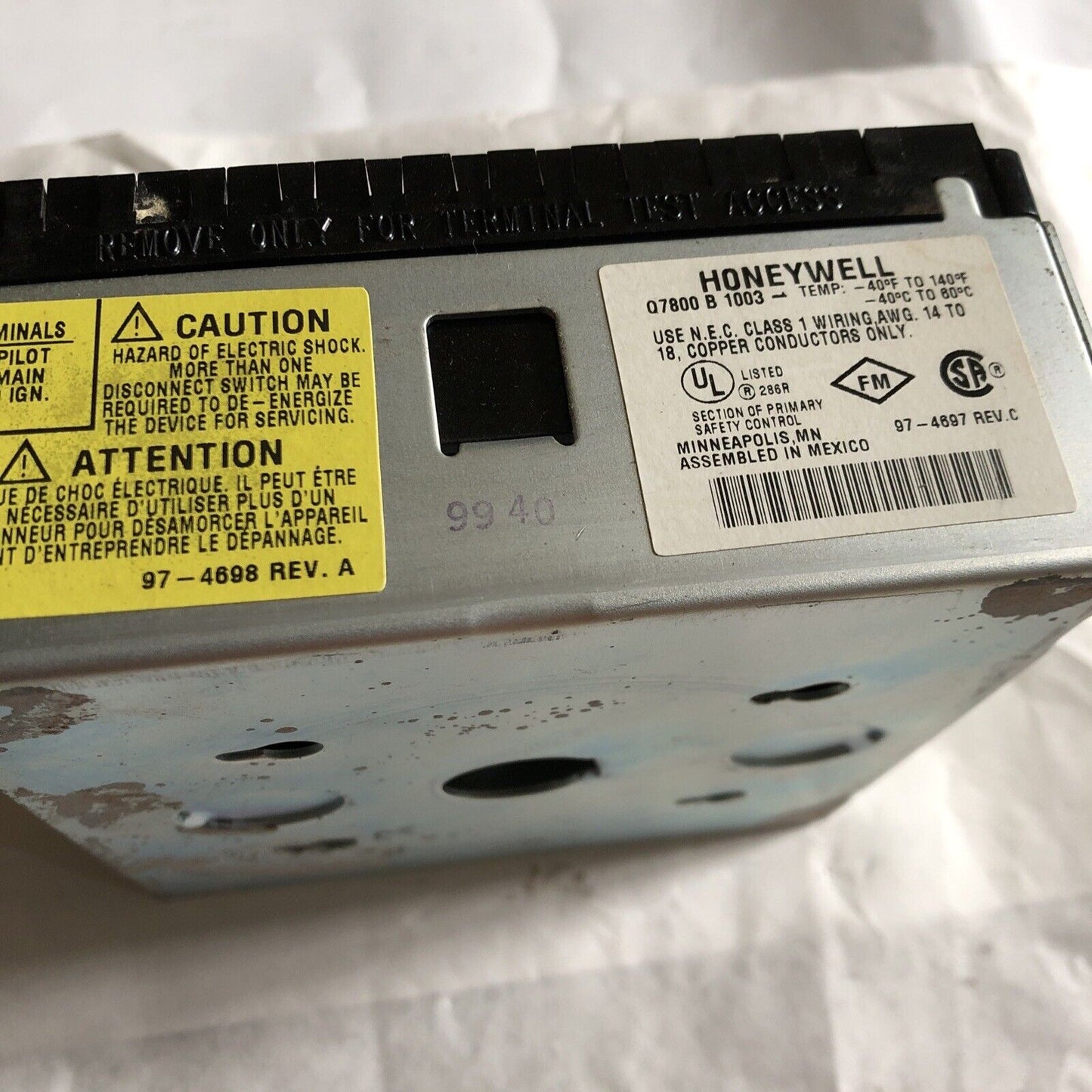 Lot 3 Mixed Q7800 B 1011 & Q7800 B 1003 Base Burner,Bu