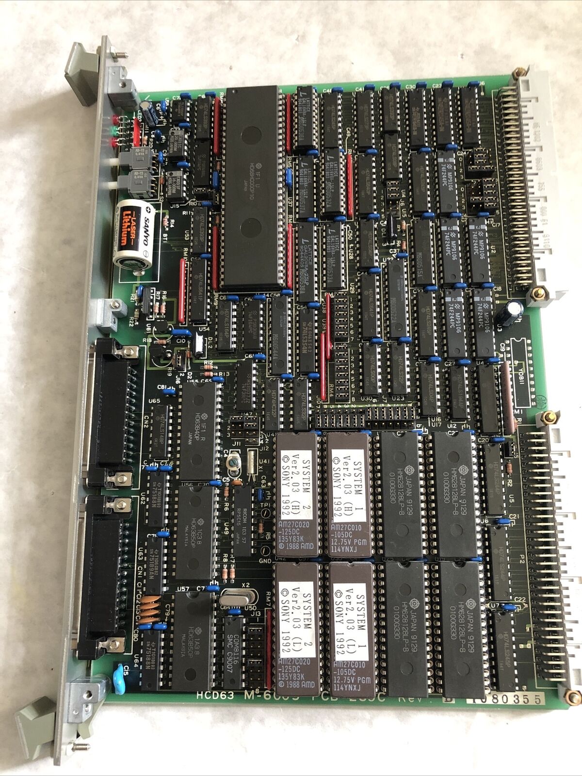 New Sony Pcb-289C Rev.B Vme Board,Sony Macro 6005,Hcd63 M-6005 ,Ed