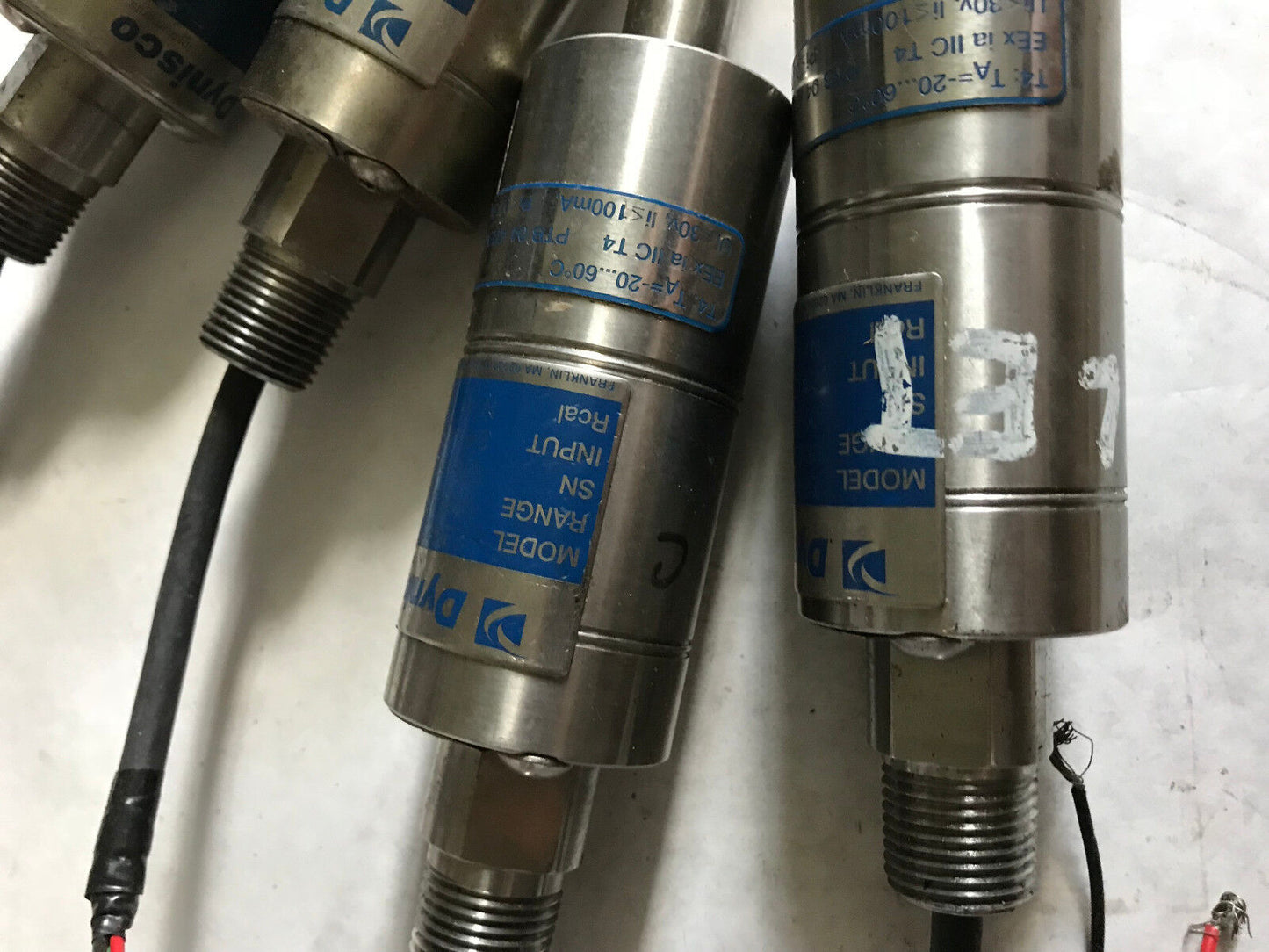 Lot 2 Dynisco 2242Sy13p20eaddbcazz Transducer 24Vdc, Range: Urv 3000/3000 Psi,Eq