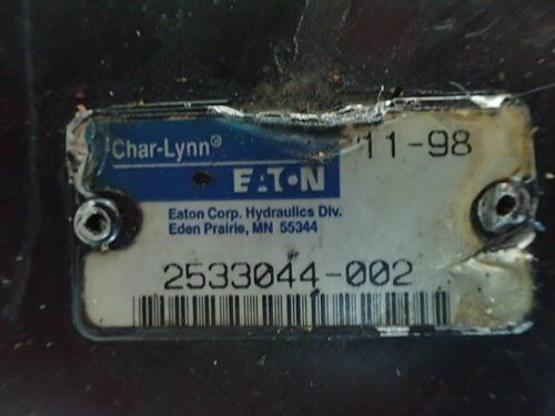 Eaton 2533044-002 Hydraulic Motor, Char-Lynn 3/4"Npt ,Bg