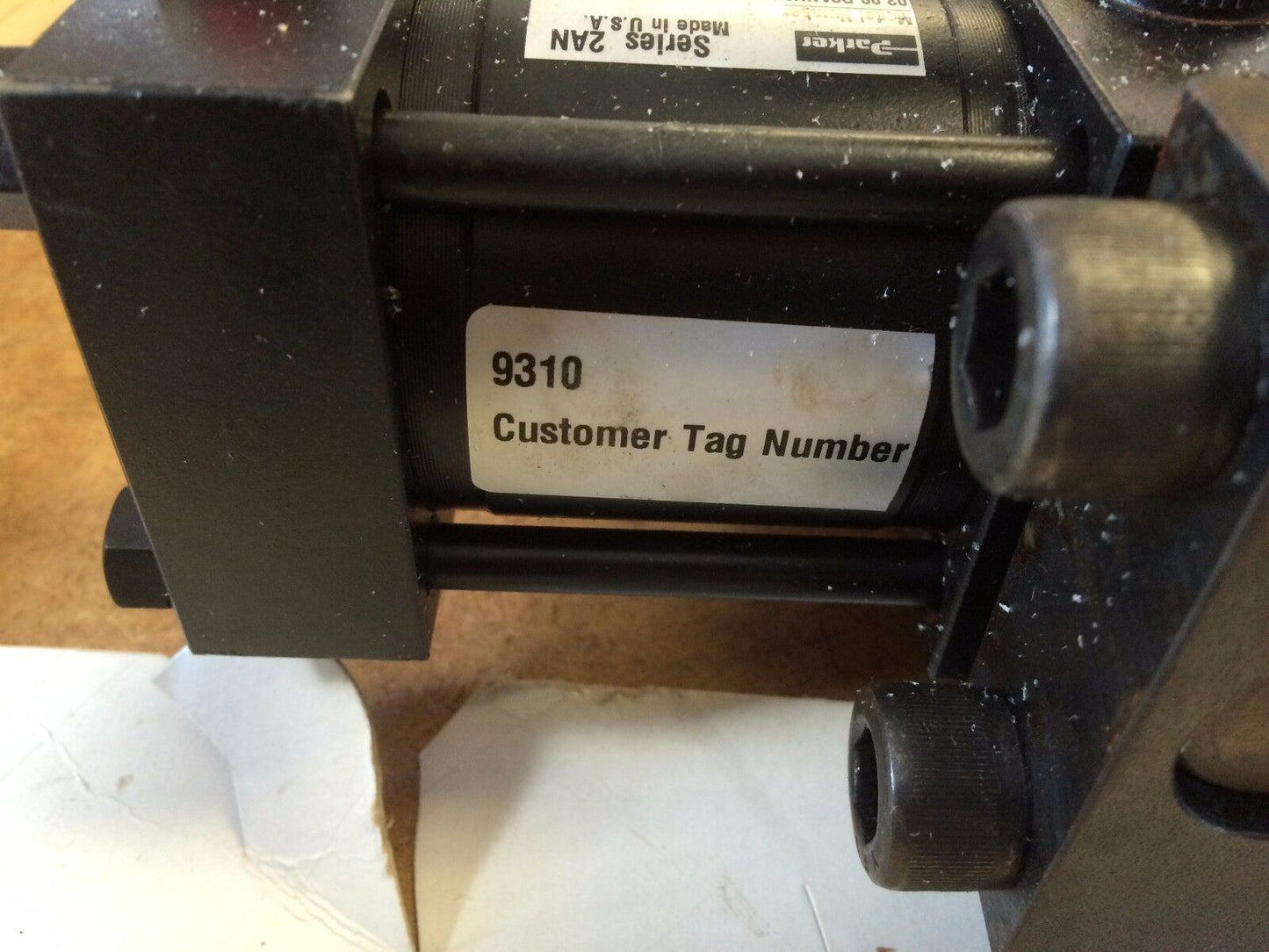 New Parker 02.00 D2anus13a 1.000 Pneumatic Pallet Stop,Series 2An,Ao