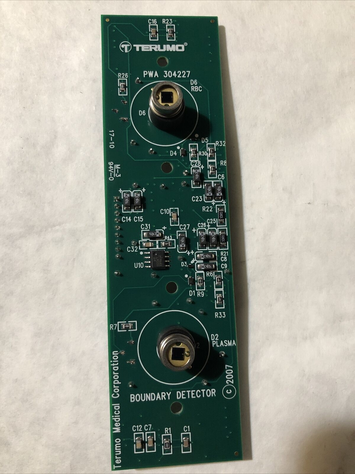 New Terumo 304227 Medical Terumo Pwa 304227 Boundary Detector, 47611 Rev B,Bx