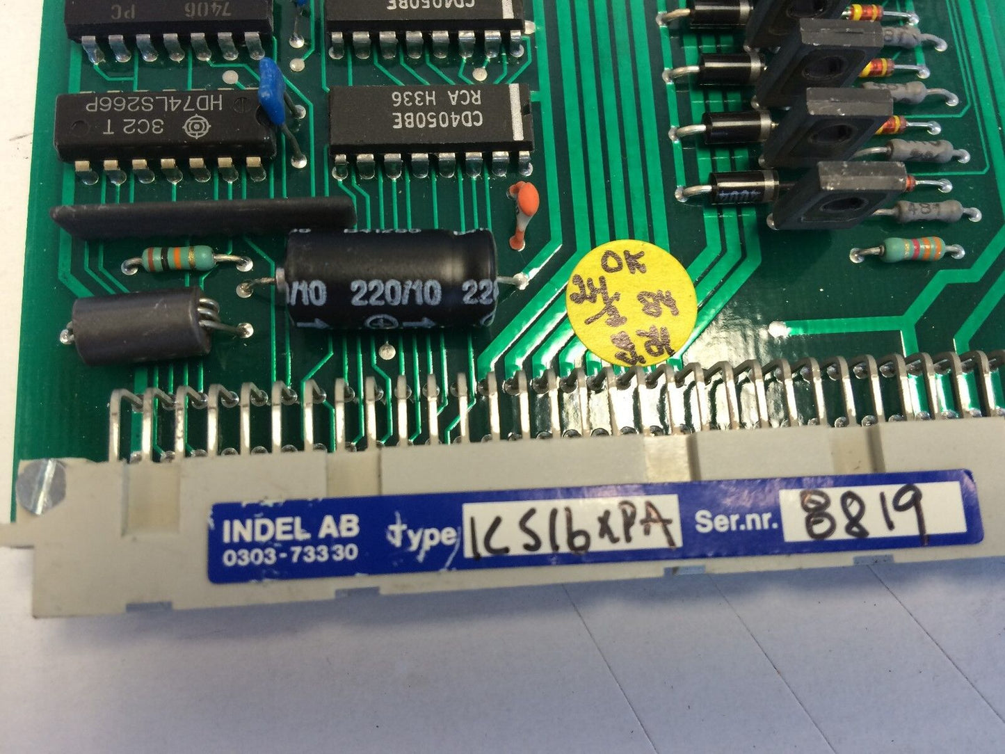 Indel Ics 16 X Pa 347B Indel 16Xp 347B Pcb Board,Db