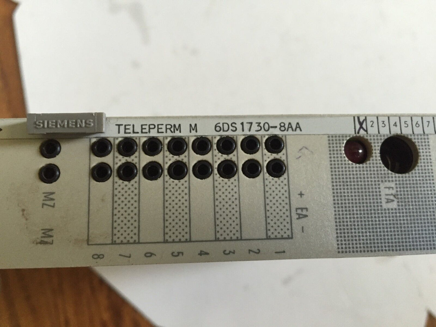 Siemens 6Ds1730-8Aa,C79040-A322-C150487 Module 8Point Analog Teleperm,Ea
