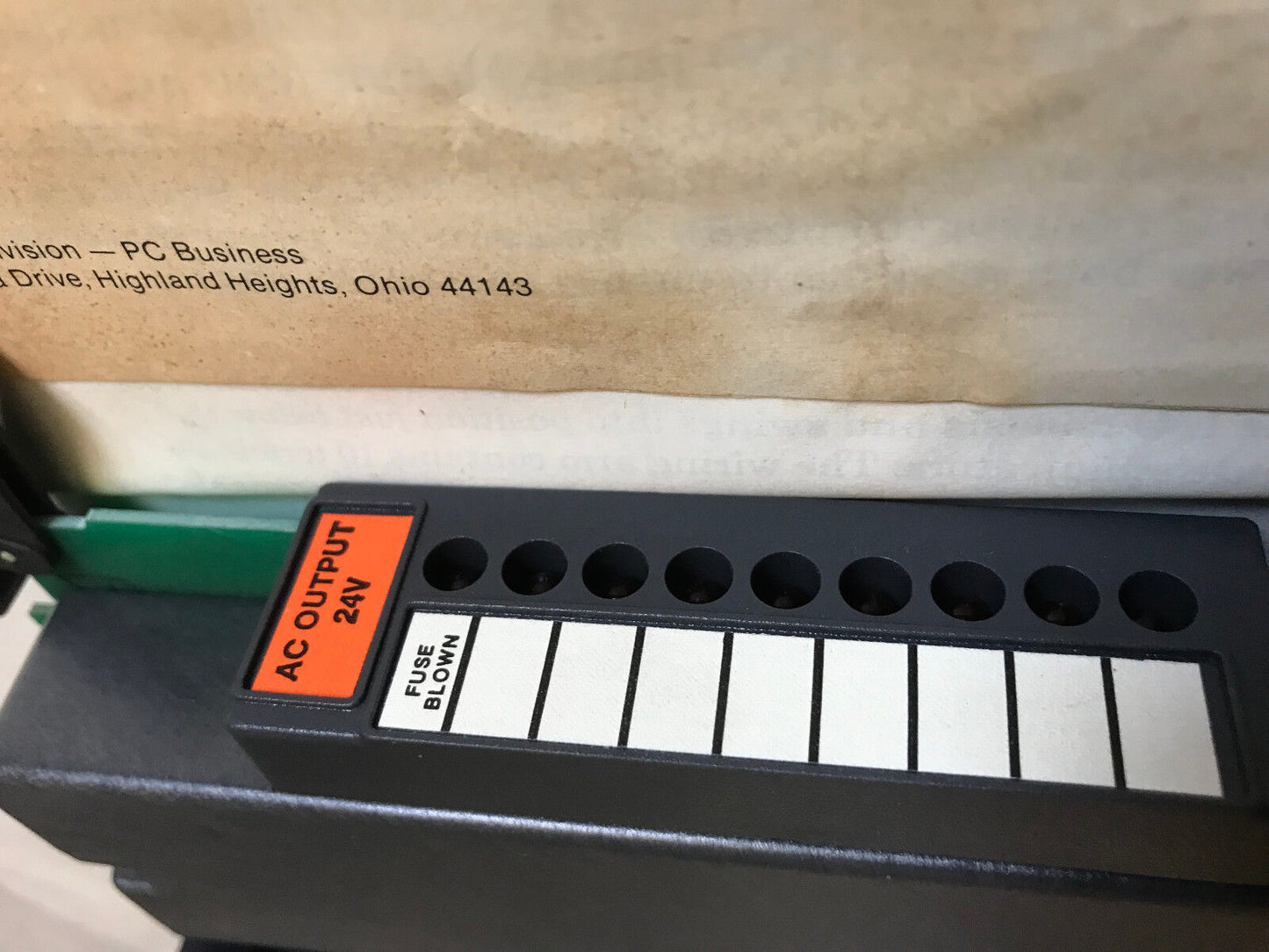 Allen-Bradley 1771-On,Allen-Bradley 1771-0N (24V) Ac Output Module,1771-0N,Sr