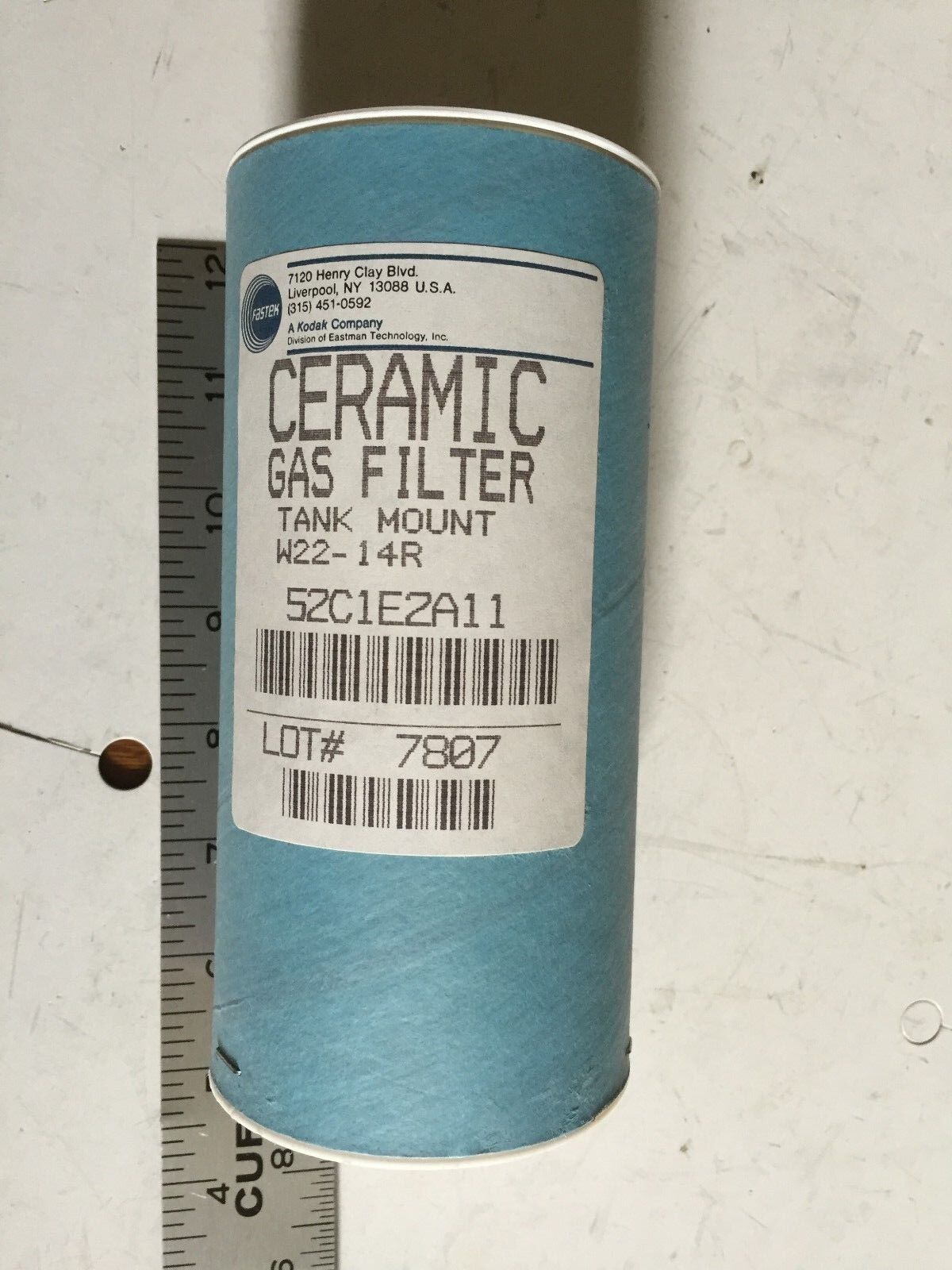 New Fastek 52C1e2a11,2F822,2E822,W22-14R Filter Ceramic Gas Tank Mount,Ba