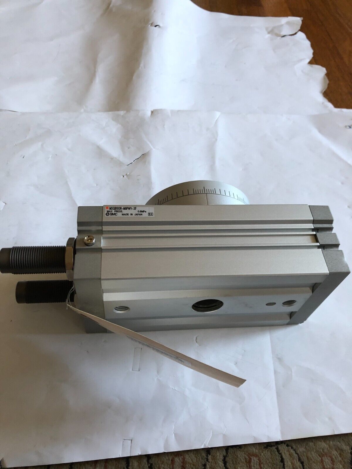 New Smc Msqb100r-M9pwv-Xf Rotary Actuator,Smc Msqb100r M9pwv Xf,Ev