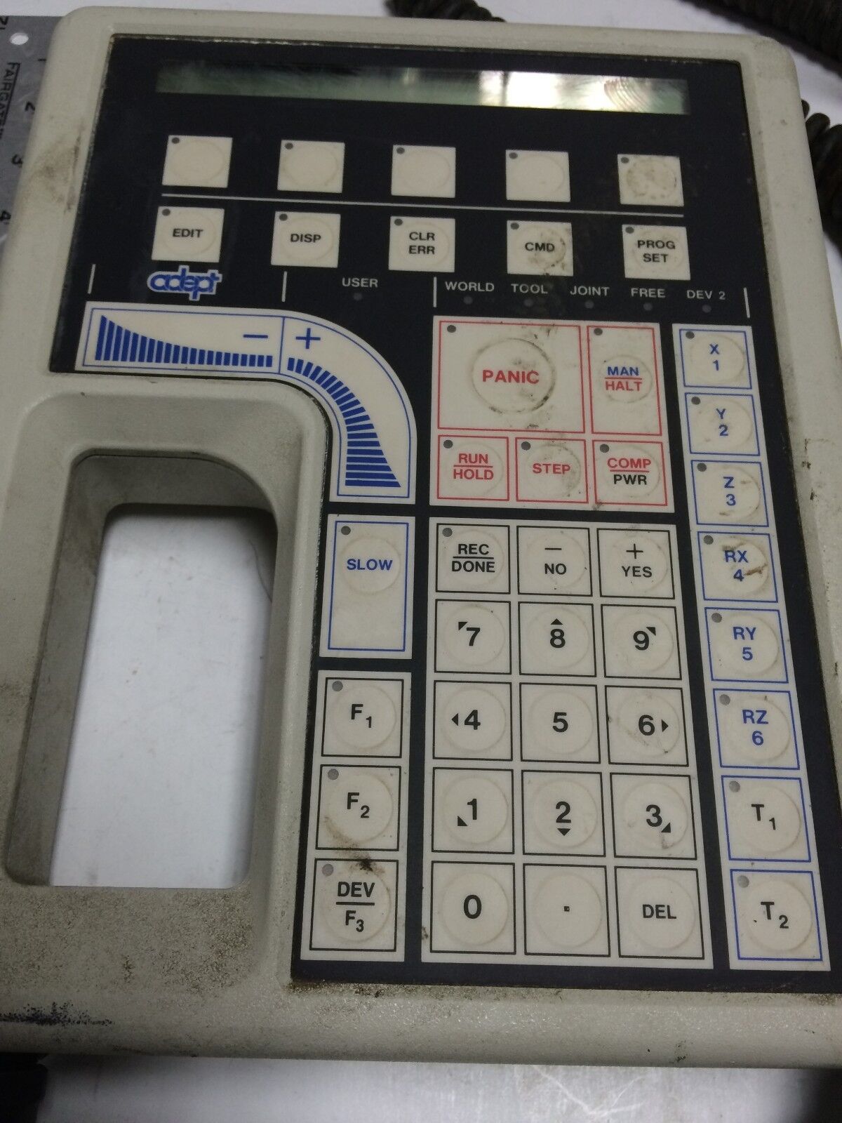Adept 100,Adept No. 100 Robotic Teach Pendent,Ew