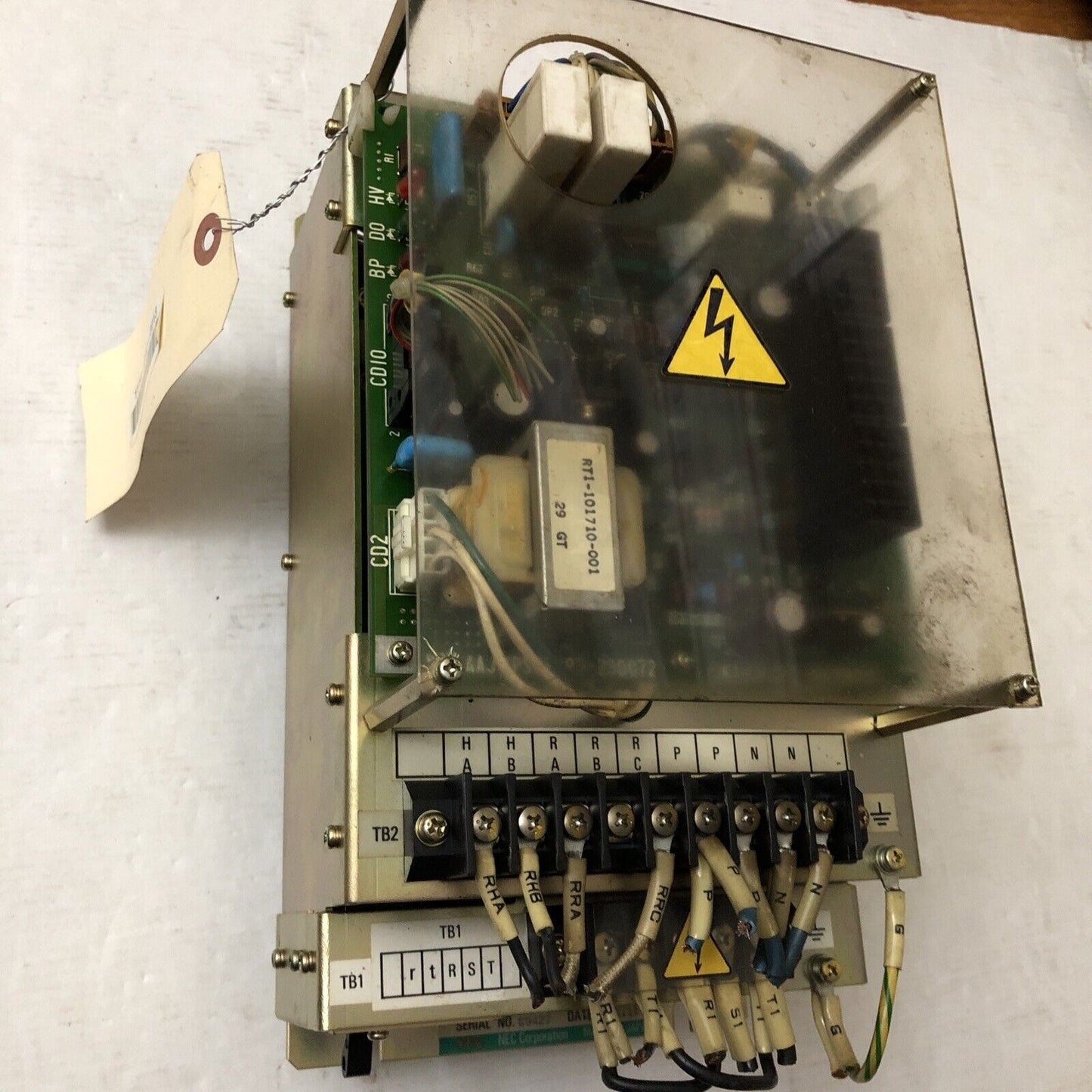 Nec Pcu 05C Cnc Ac Servo Drive Vad Aaj (Psc) 193-230072,Cr
