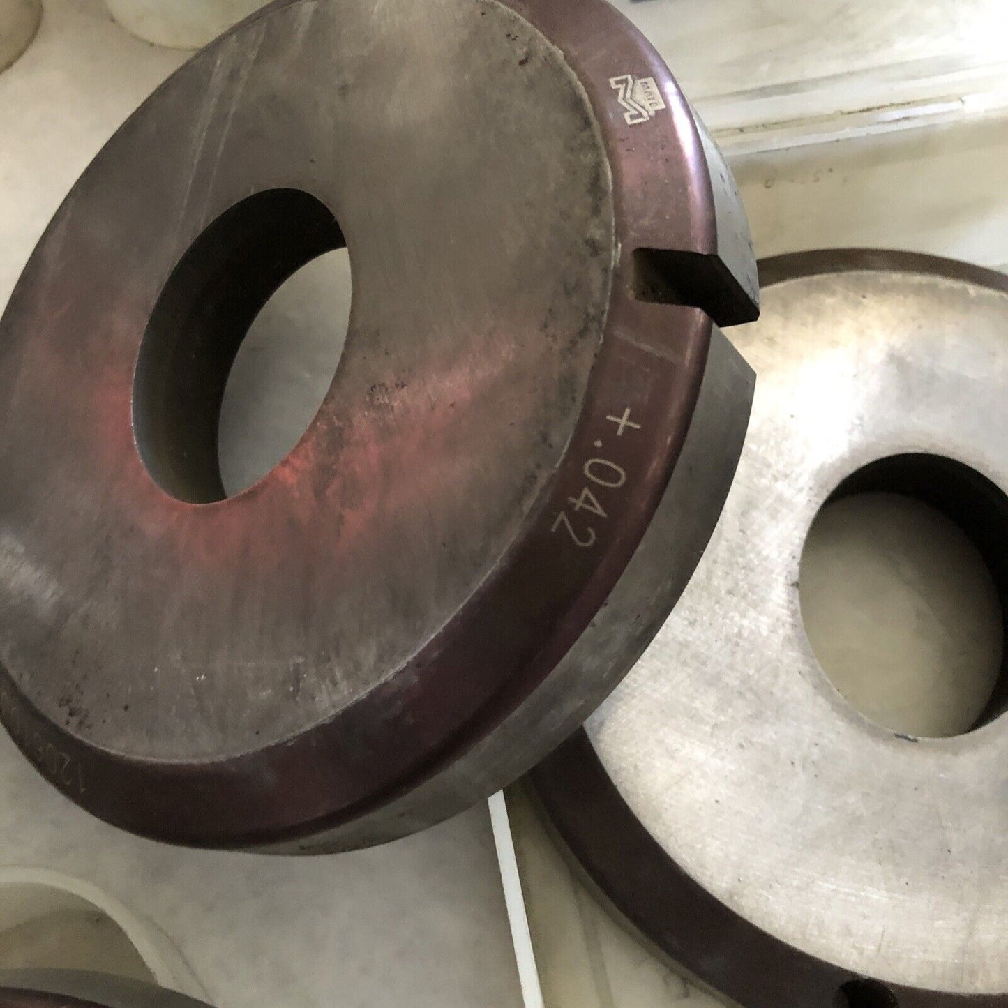 Lot 12 Mate Round/Obround/Rectangle Turret Punch Die 3.080,34.5,1.395,39.50,Bw