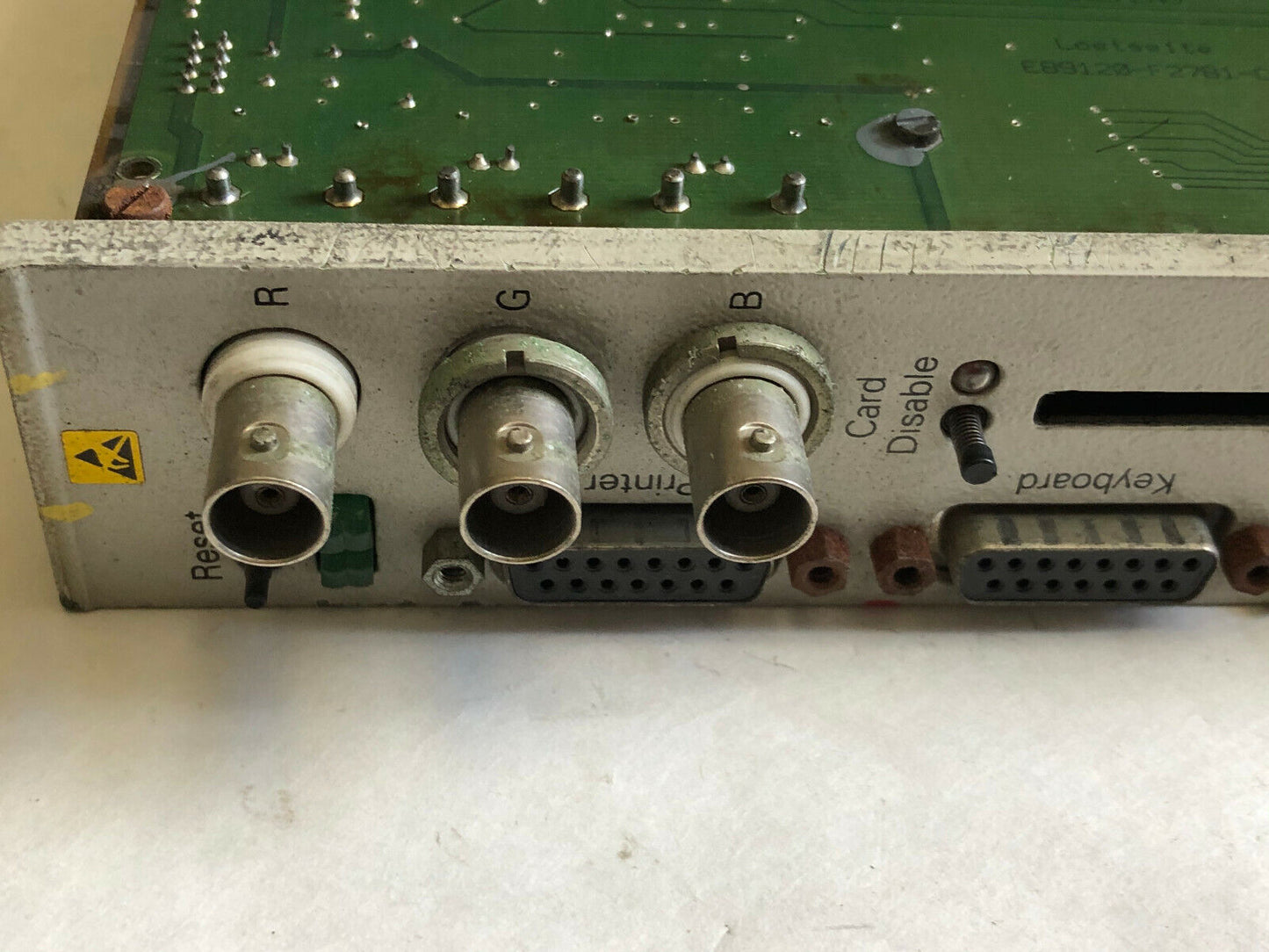 Siemens 6Av1 242-0Da02-0Aa0 Cpu Module,6Av1-242-0Da02-Oaao,E89120-F2780c1a,Cx,Db