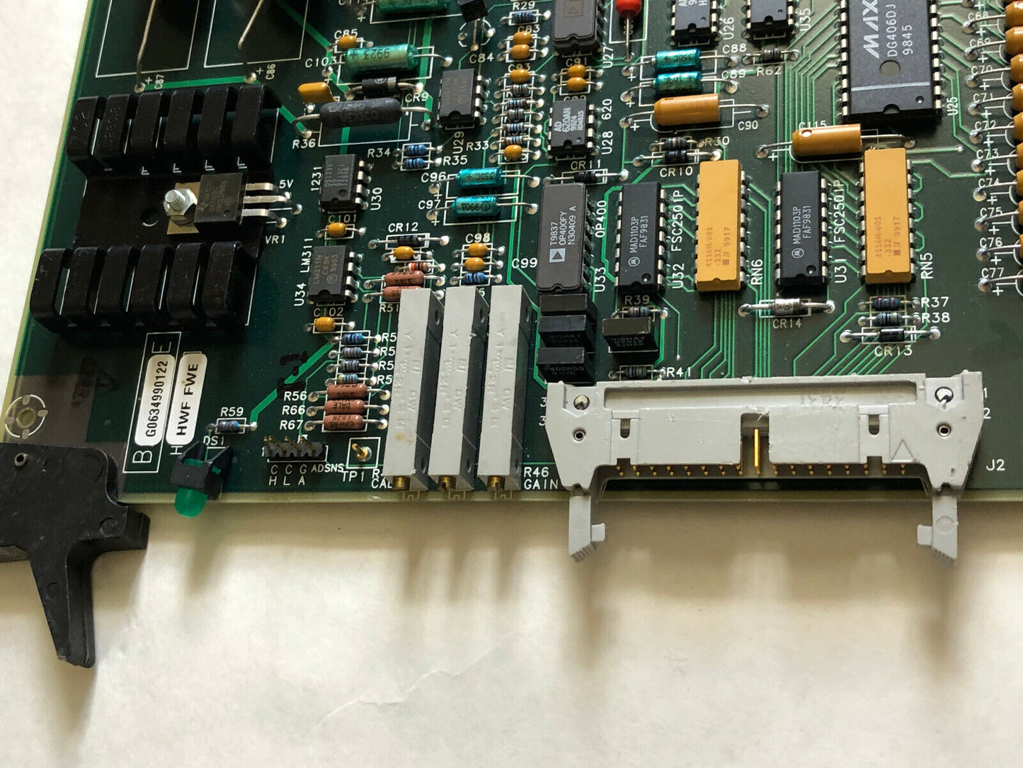 Honeywell 51305406-100 Board Ucio ,Uc10,51305405-100,G0634990122,51305406,Ex