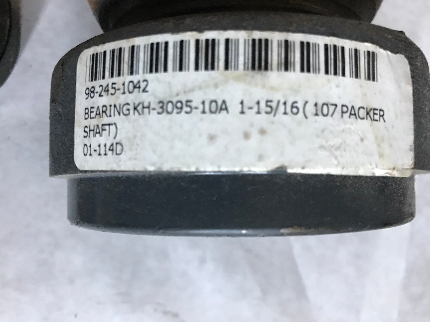 New 1-15/16" Dual Bearing Kh-3095-10A,Fafnir S1115k A1 01-114D,98-245-1042,Es