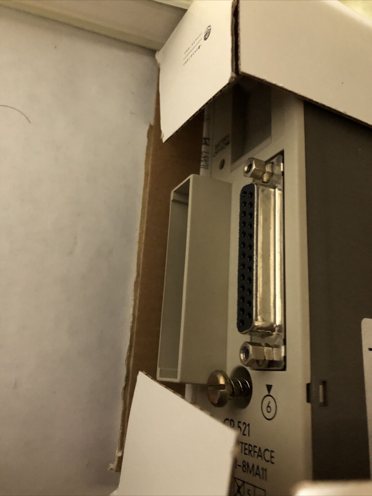 Siemens 6Es5521-8Ma11-Z,Cp521,S5 Processor Printer Interface 6Es5 521-8Ma11 Z,Dj