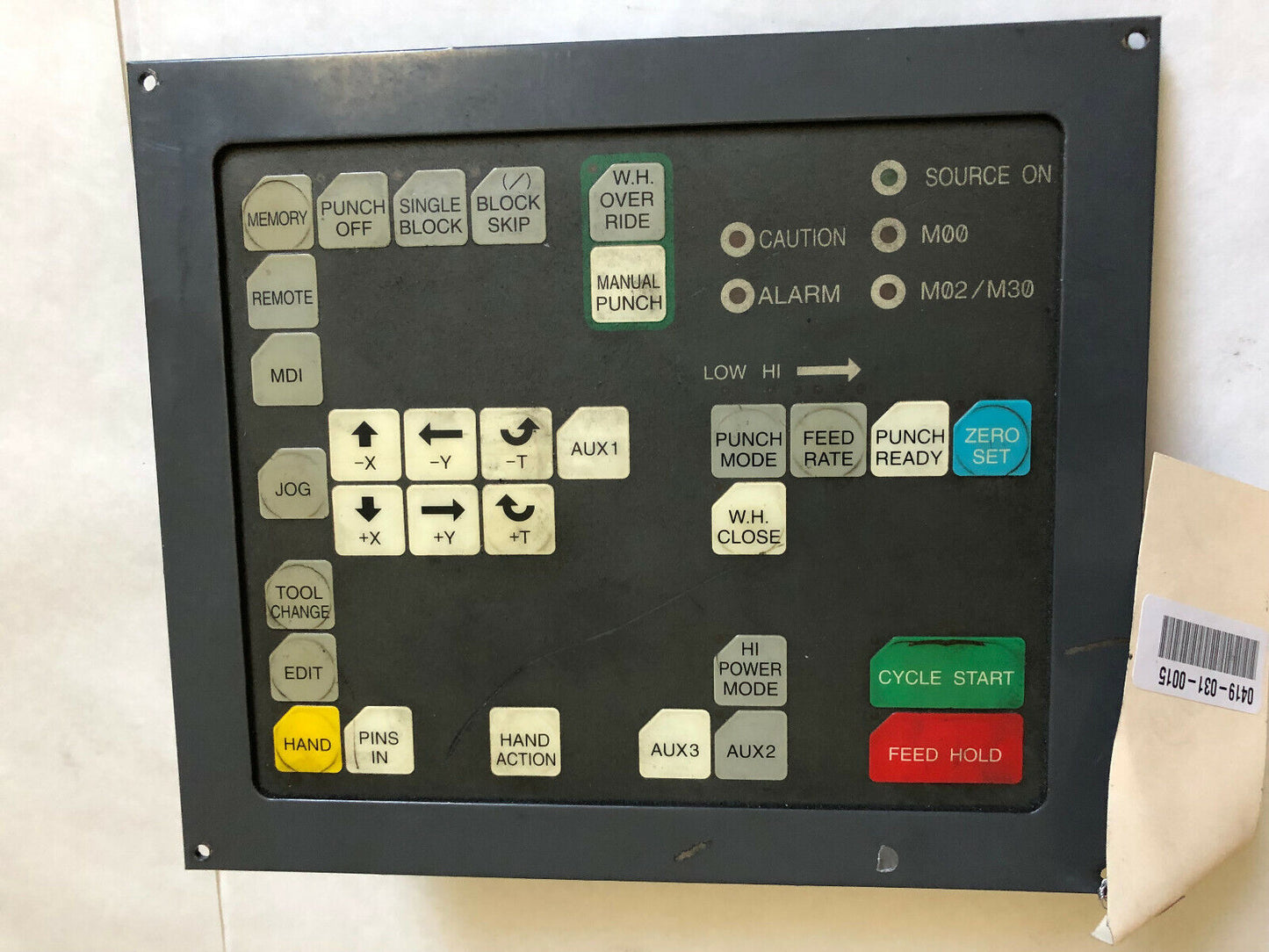 Muratec Mml-If27-01,Ndk-1230Pcb2,Muratec P63-P0015-60 Controller,Keypad,Sk