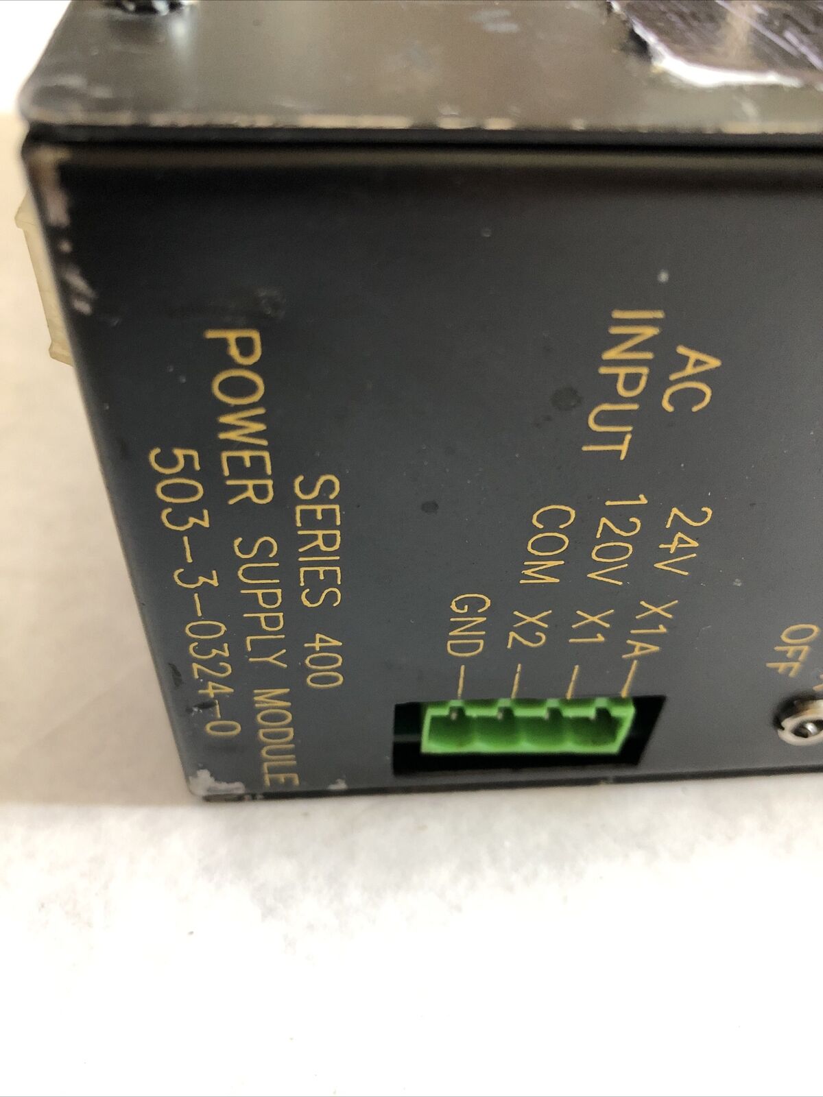 Robotron S-400,473-00372,503-3-0324-0 Power Supply 120Vac 24Vdc 503-3-0324-02,Bz