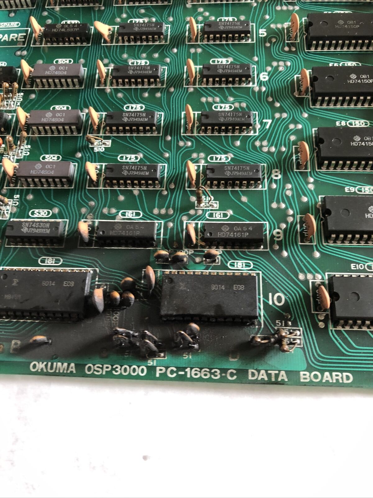 Okuma Osp3000 Pc-1663-C E-4809-032-398-C Data Board (Next Day Air Shipping),Fm