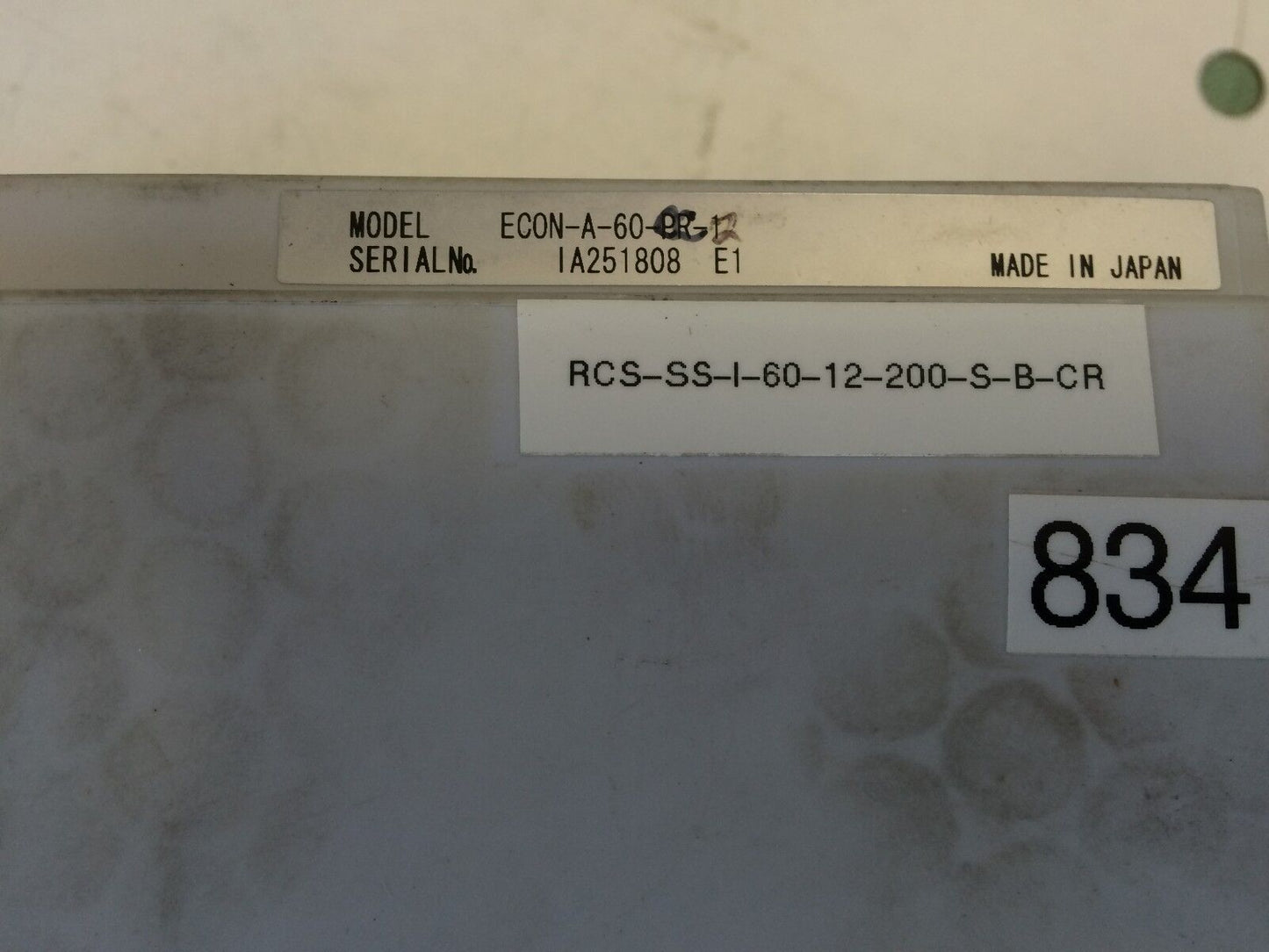 E-Con Iai Ec0n-A-60,Econ-A-60Cc-2,Rcs-Ss-I-60-12-200-S-B-Cr,Econ-A-60-Pr1,Dj