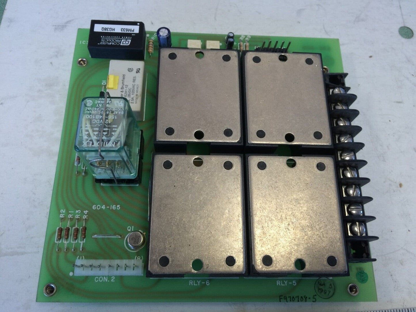 Ecs 530-609,604-165 ,F970708-5 Pc Board,De