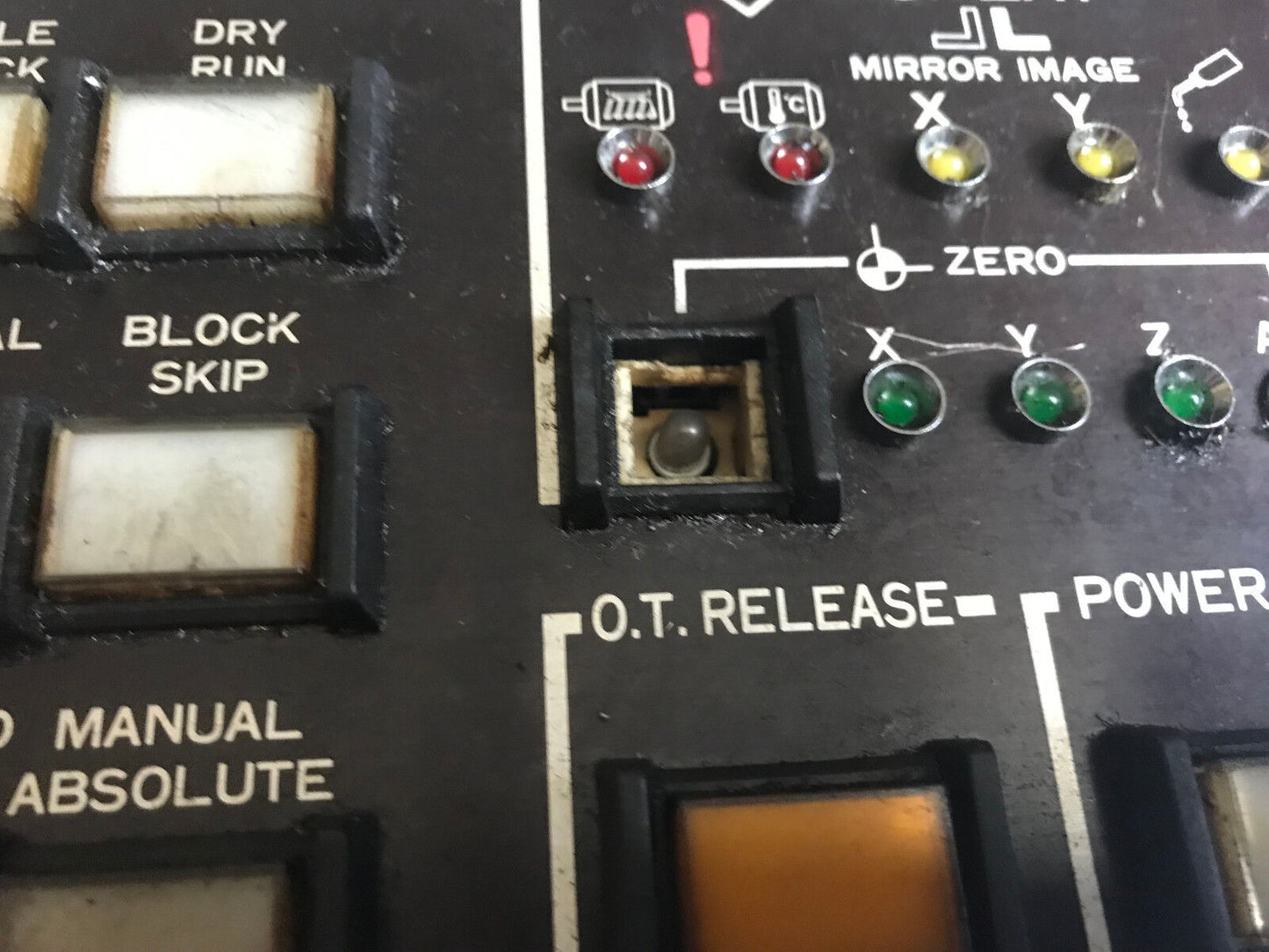 Leblond Makino System 6M Vmc Cnc Control Panel 0411712 O411712,Sh