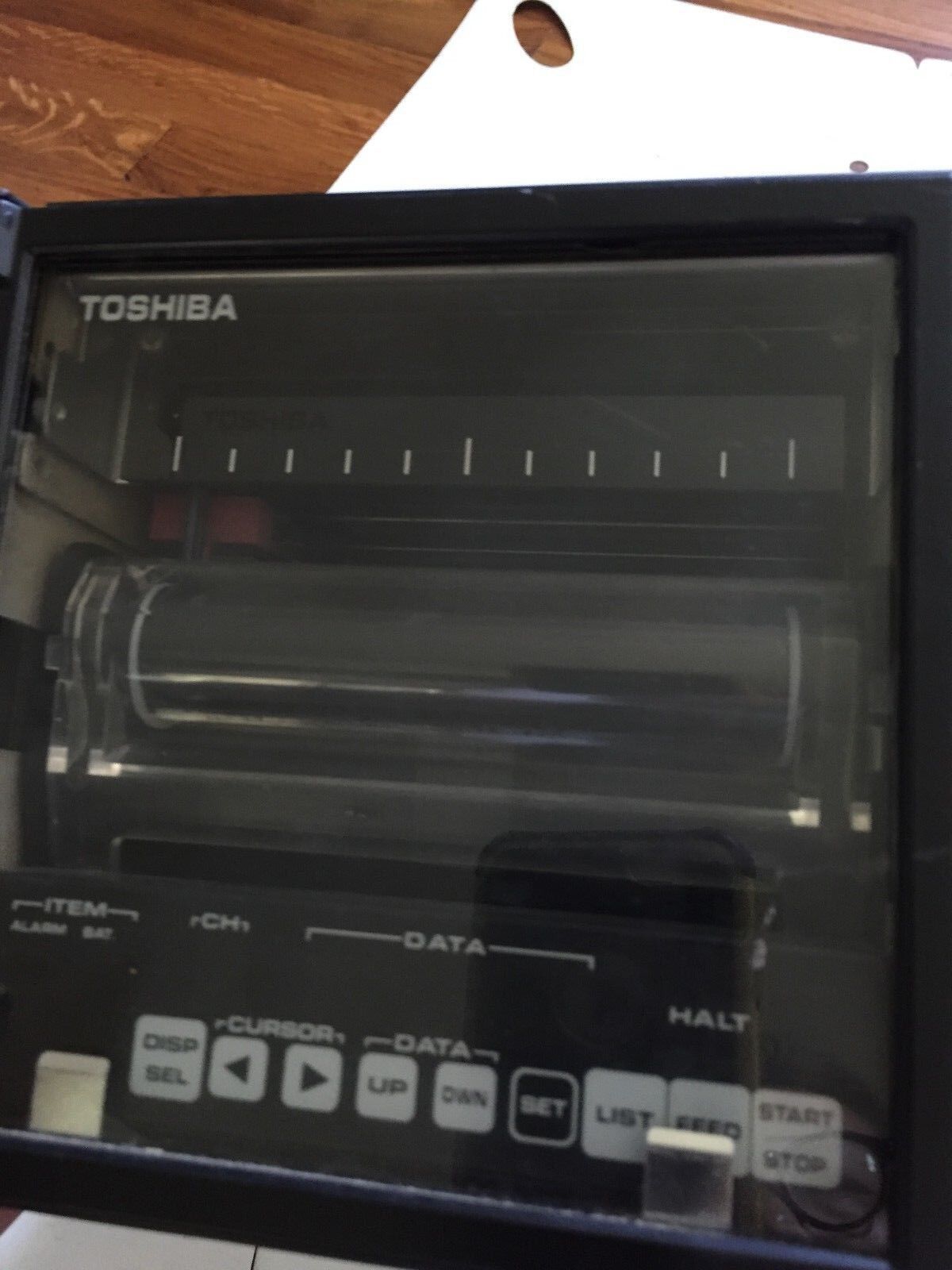Toshiba Record Chart,Toshiba Ar201caaa12 Data Logger,46010078,Bi