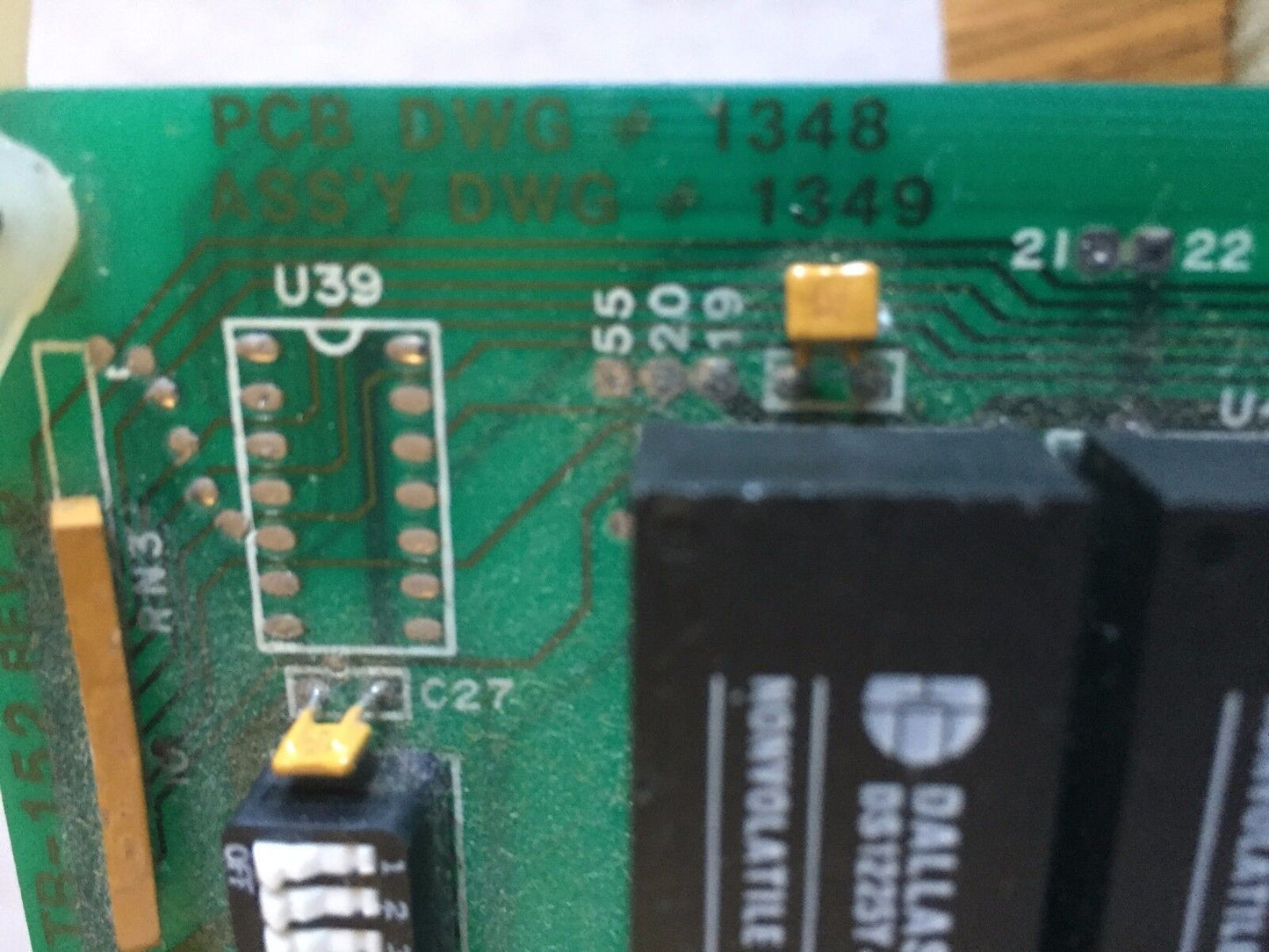 Hmw Vtb-152,Hmw Dwg 1348,Hmw Dwg 1349 Memory Board ,By