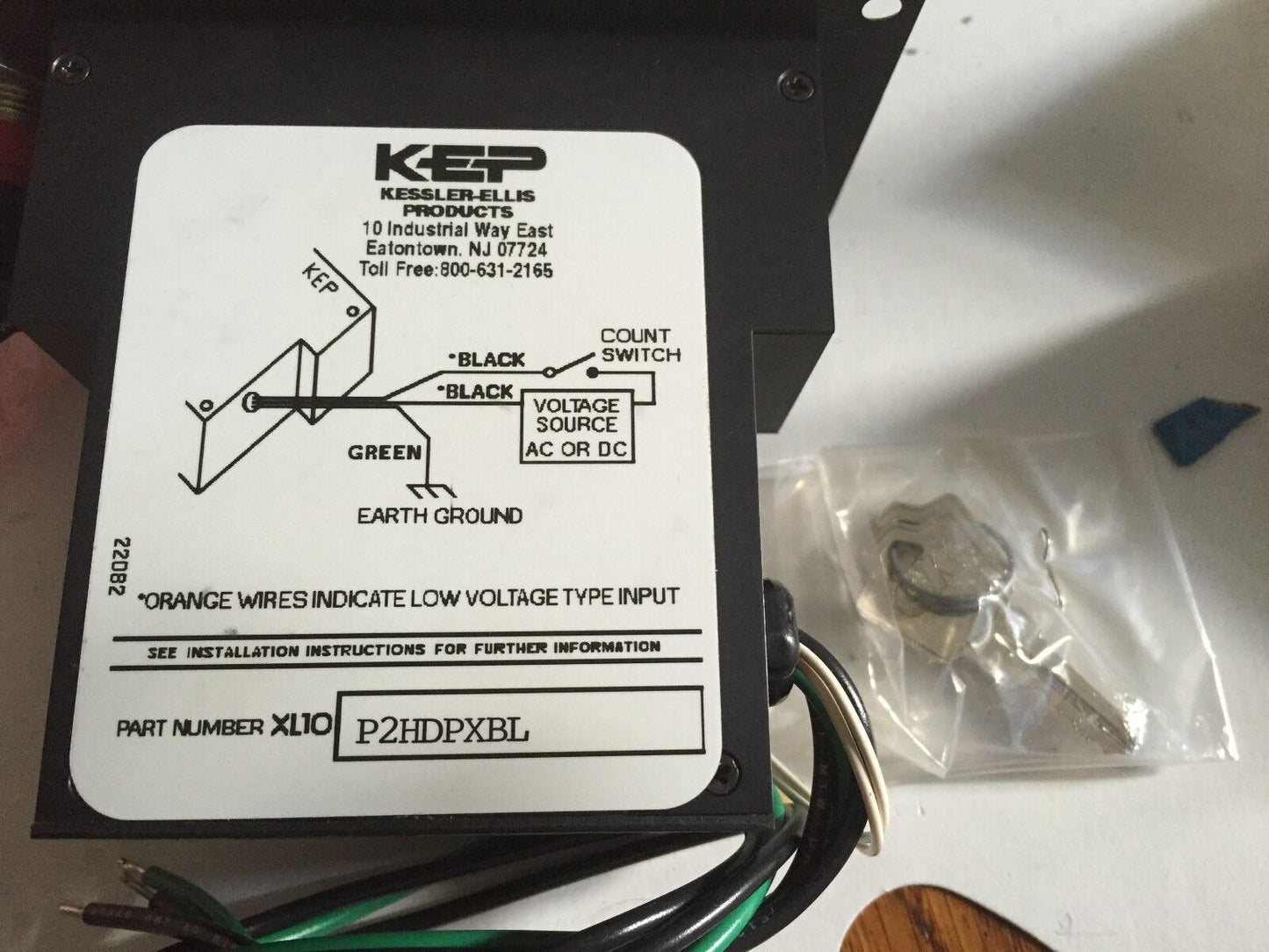 New Kep Xl10, Xl10p2hdpxbl, P2hdpxbl Counter 6Digit Display,Ec