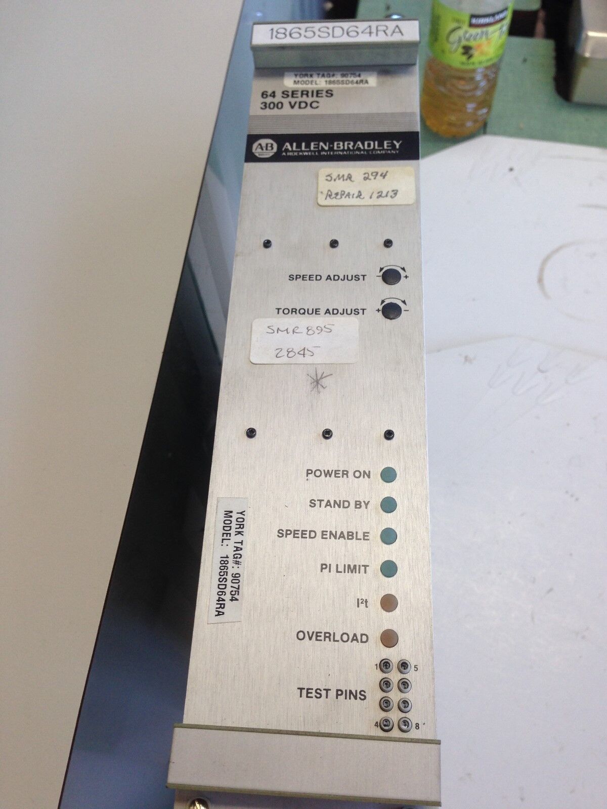 Allen Bradley 1865Sd64ra 300Vdc Axis Servo Amplifier Module,26.36.015.10,An,Ta