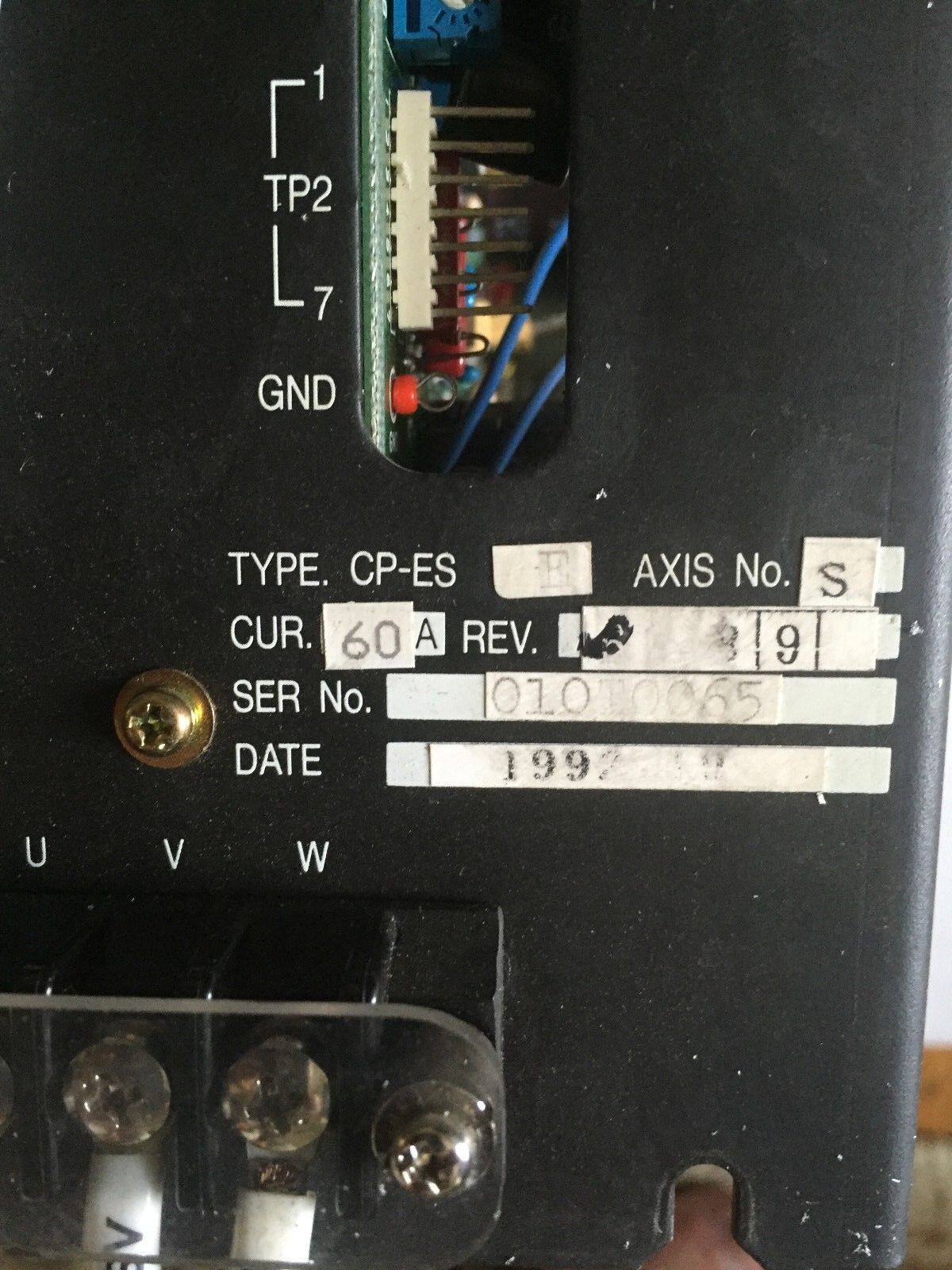 Horyu 101949D-101B,101949D-101B 6,Cp-Es B,60A Servo Axis Power Supply,Cp-Es H,Sl