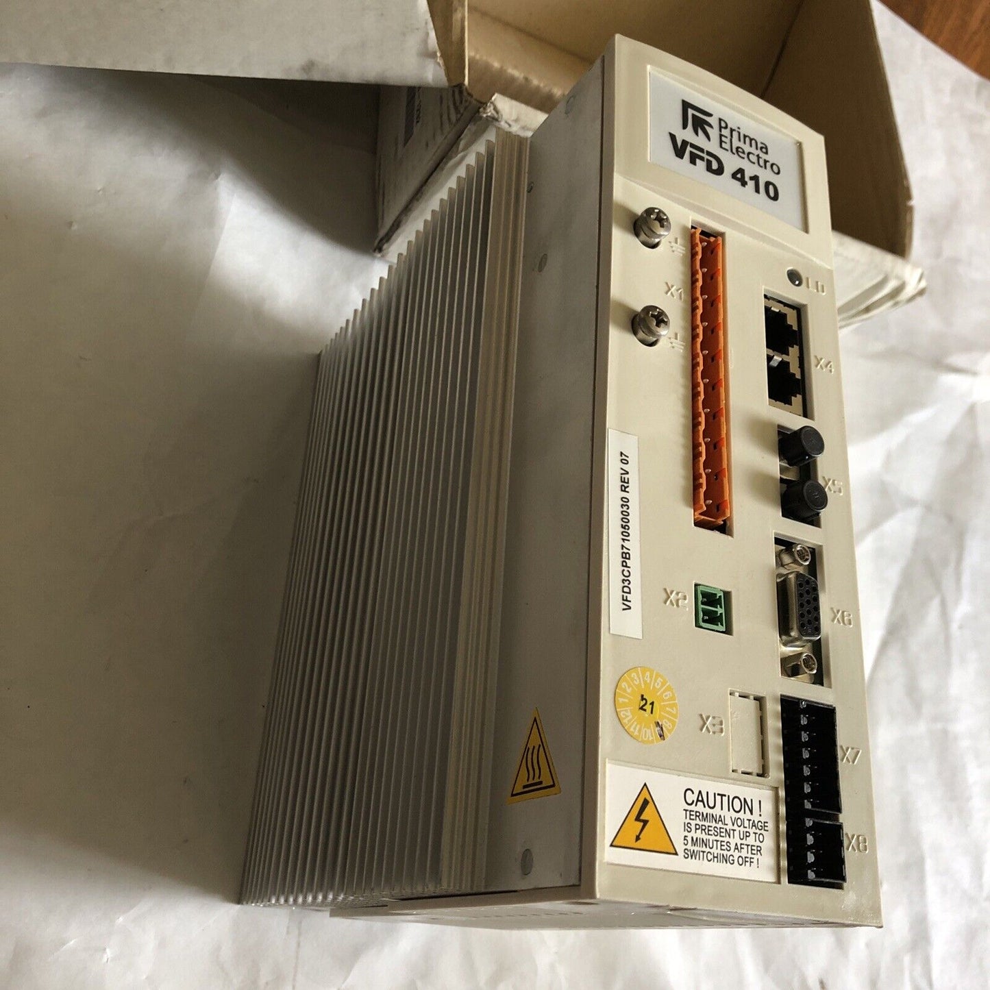 New Prima Electro Vfd3cpb71050030 Servo Drive,Prima Vfd 410,Bb