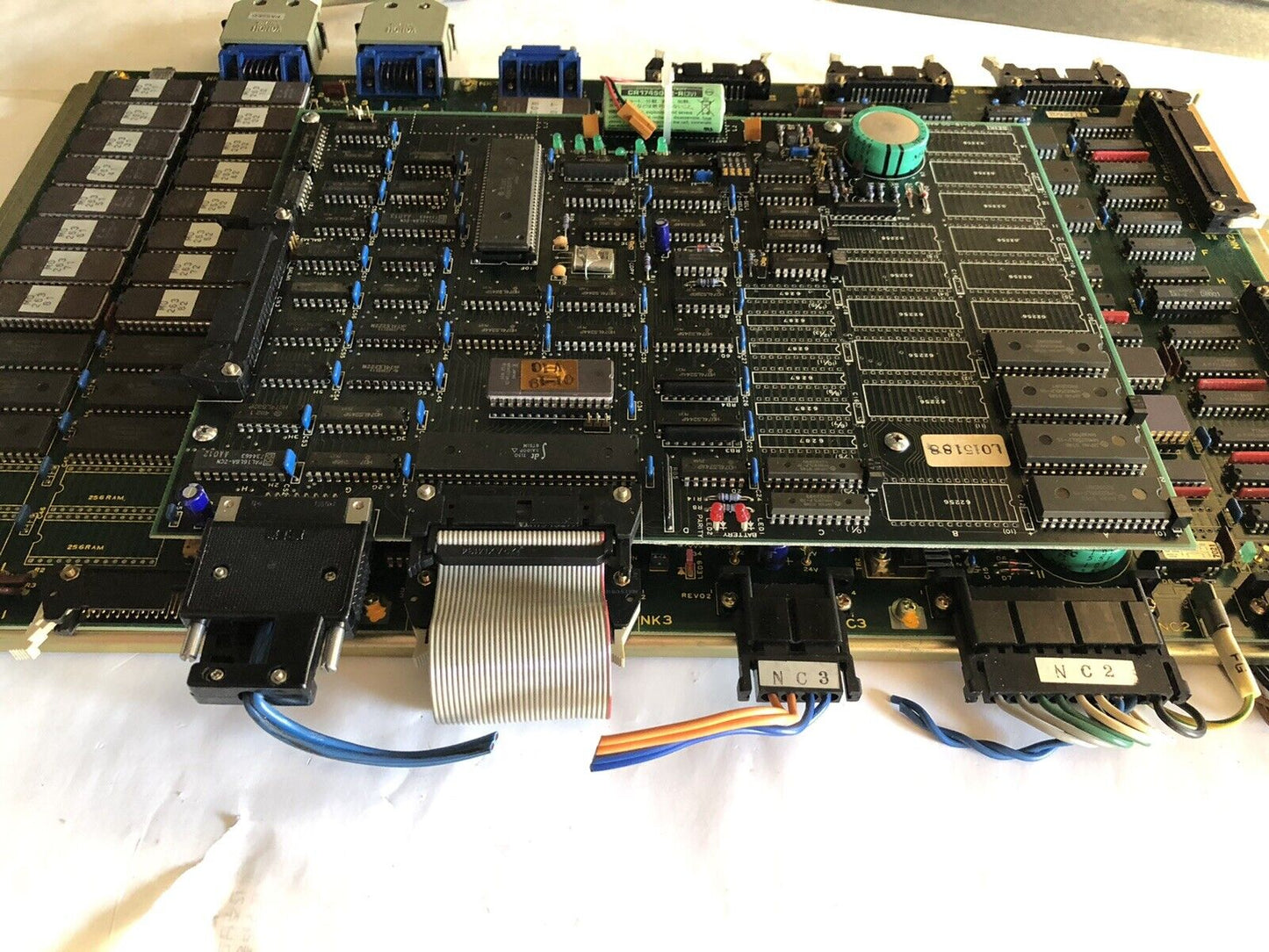 Sanyo Denki Servo Drive S16-Ii,01-04-03/02,Si6ii,Seiki 01-19-00 Ram Disk,Ea